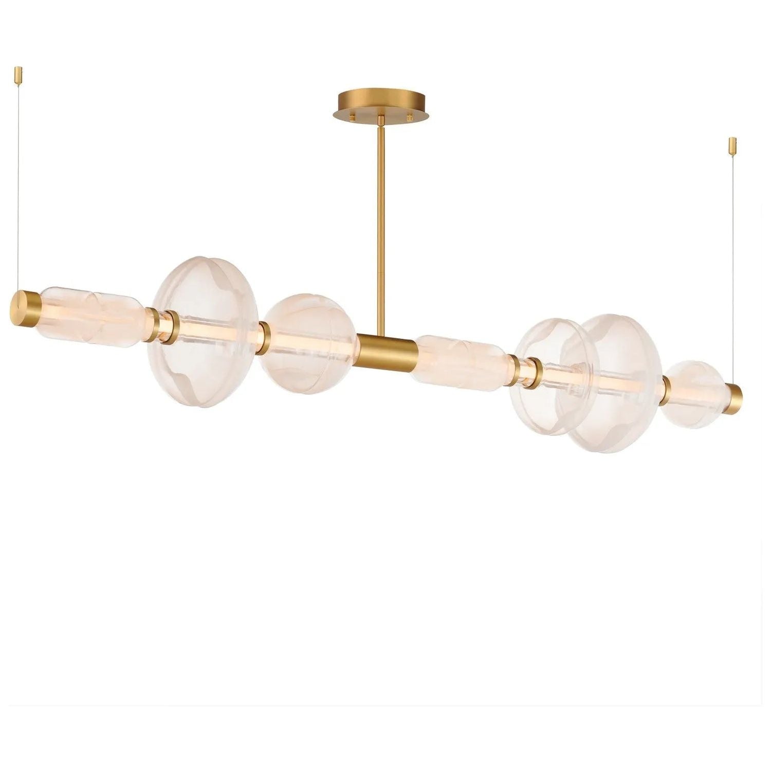 Studio M Lighting - Gusto LED Linear Pendant - SM18597GLD | Montreal Lighting & Hardware