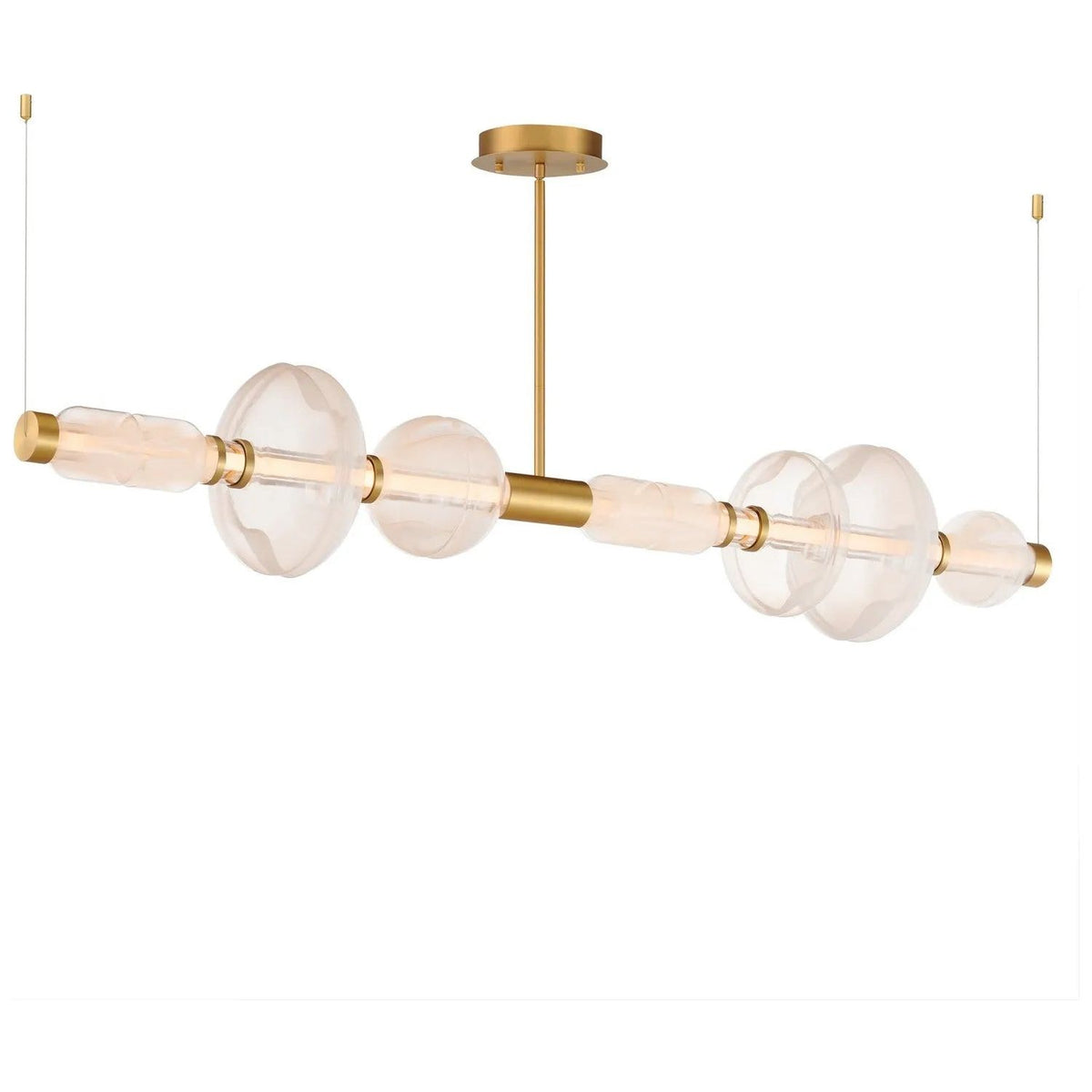 Studio M Lighting - Gusto LED Linear Pendant - SM18597GLD | Montreal Lighting & Hardware