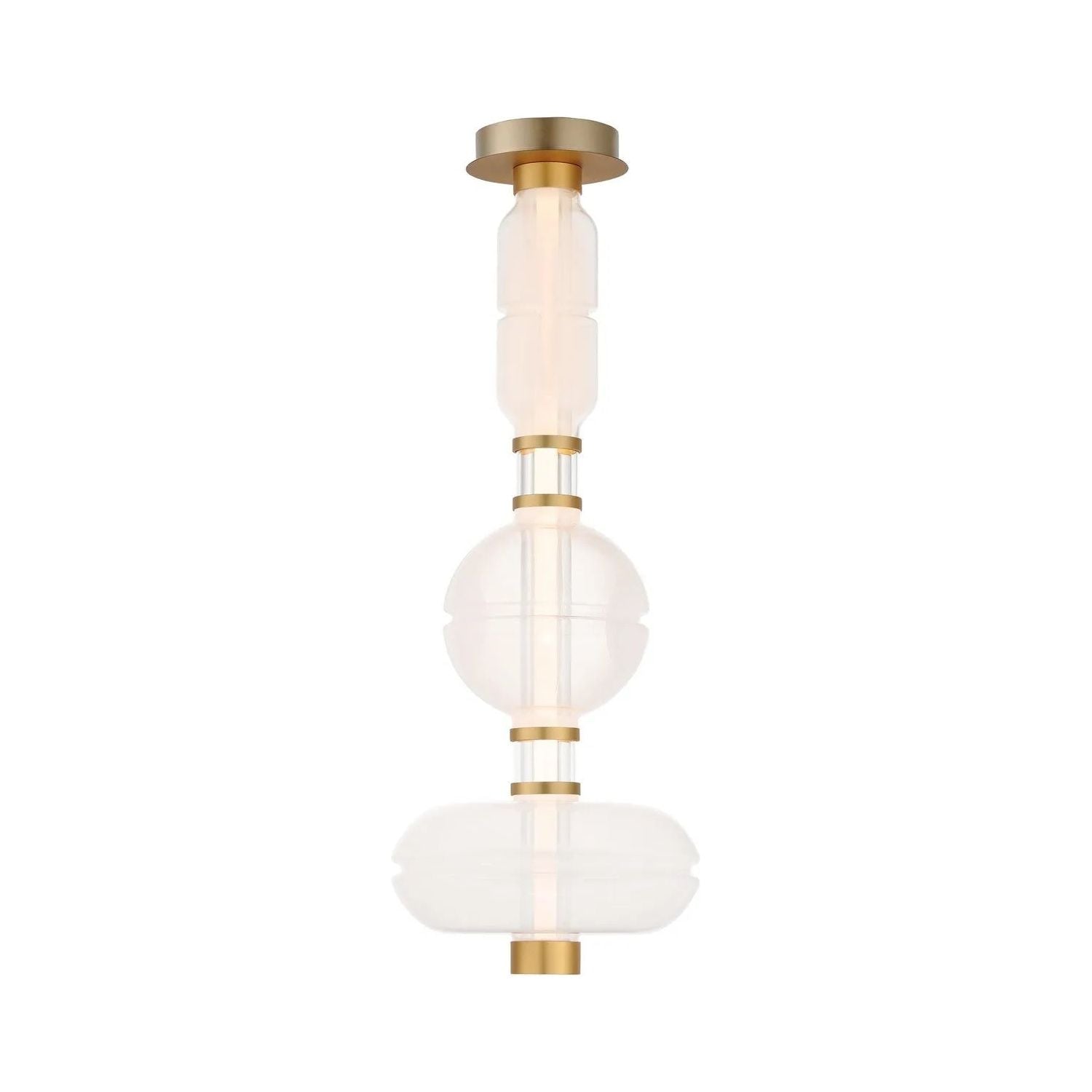 Studio M Lighting - Gusto LED Semi-Flush Mount - SM18594GLD | Montreal Lighting & Hardware