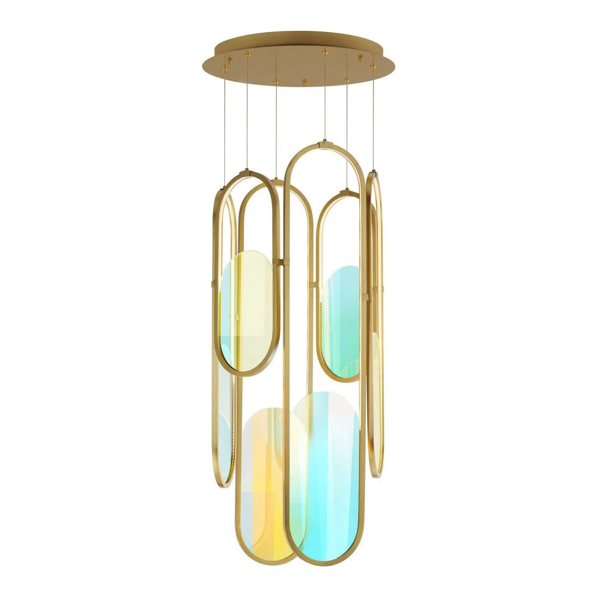 Studio M Lighting - Trance LED Multi-Light Pendant - SM24885DCNAB | Montreal Lighting & Hardware