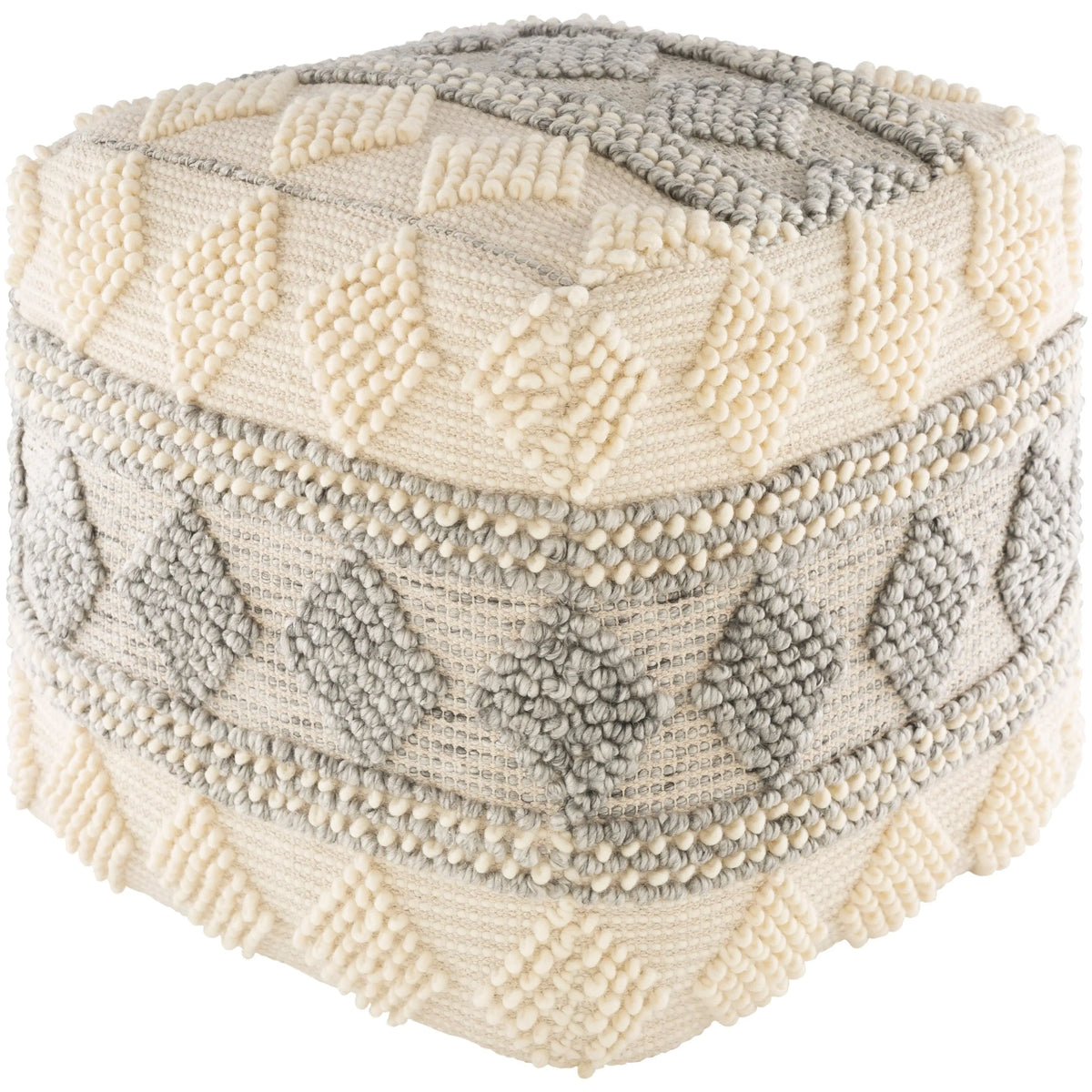 Surya - Anders Pouf - ARPF006-181818 | Montreal Lighting & Hardware