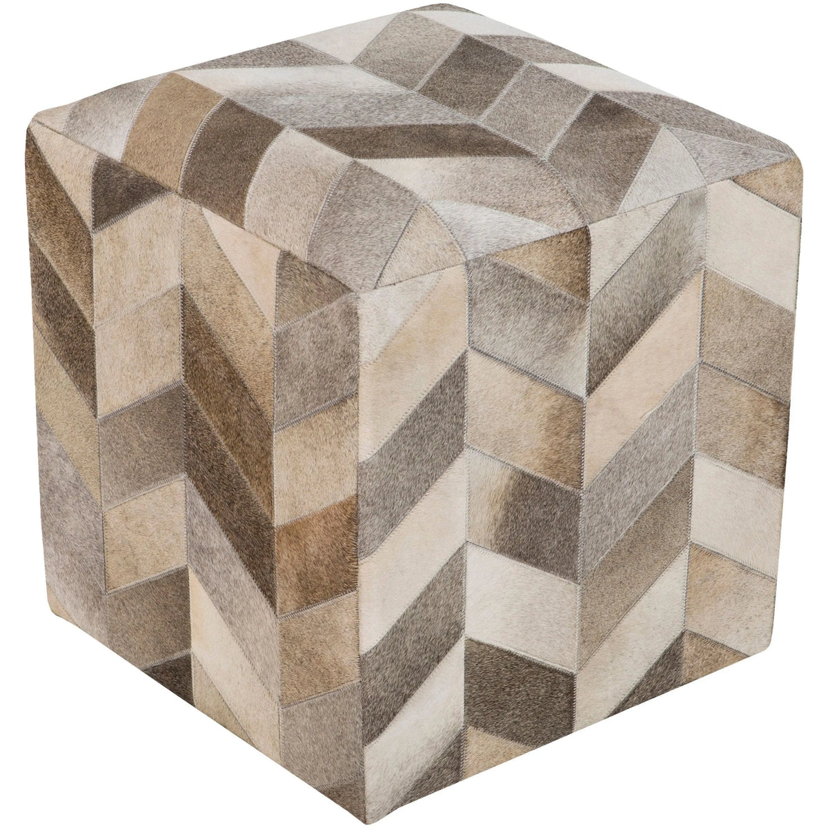 Surya - Appalachian Ottoman - POUF-242 | Montreal Lighting & Hardware