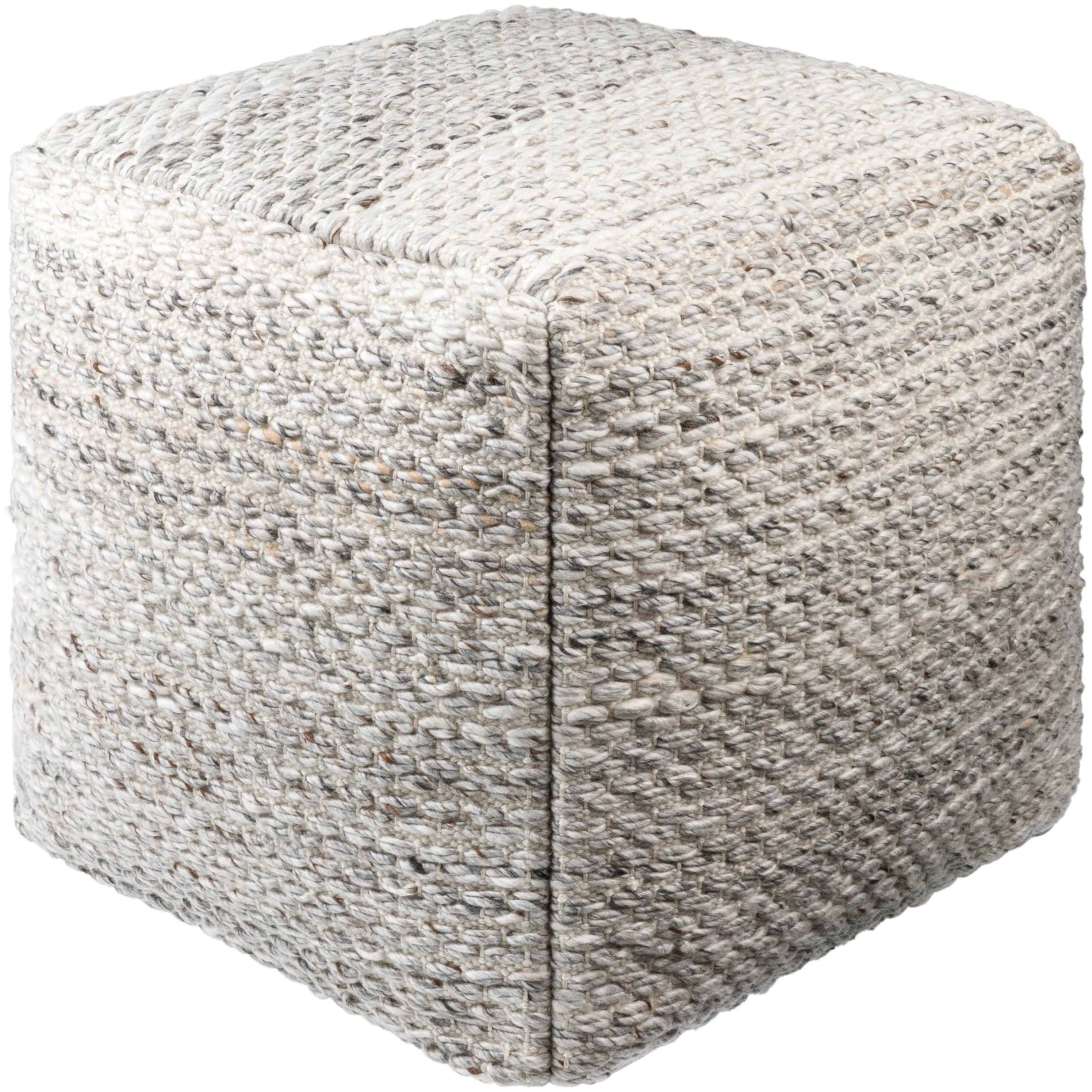 Surya - Averill Pouf - AVPF001-181818 | Montreal Lighting & Hardware