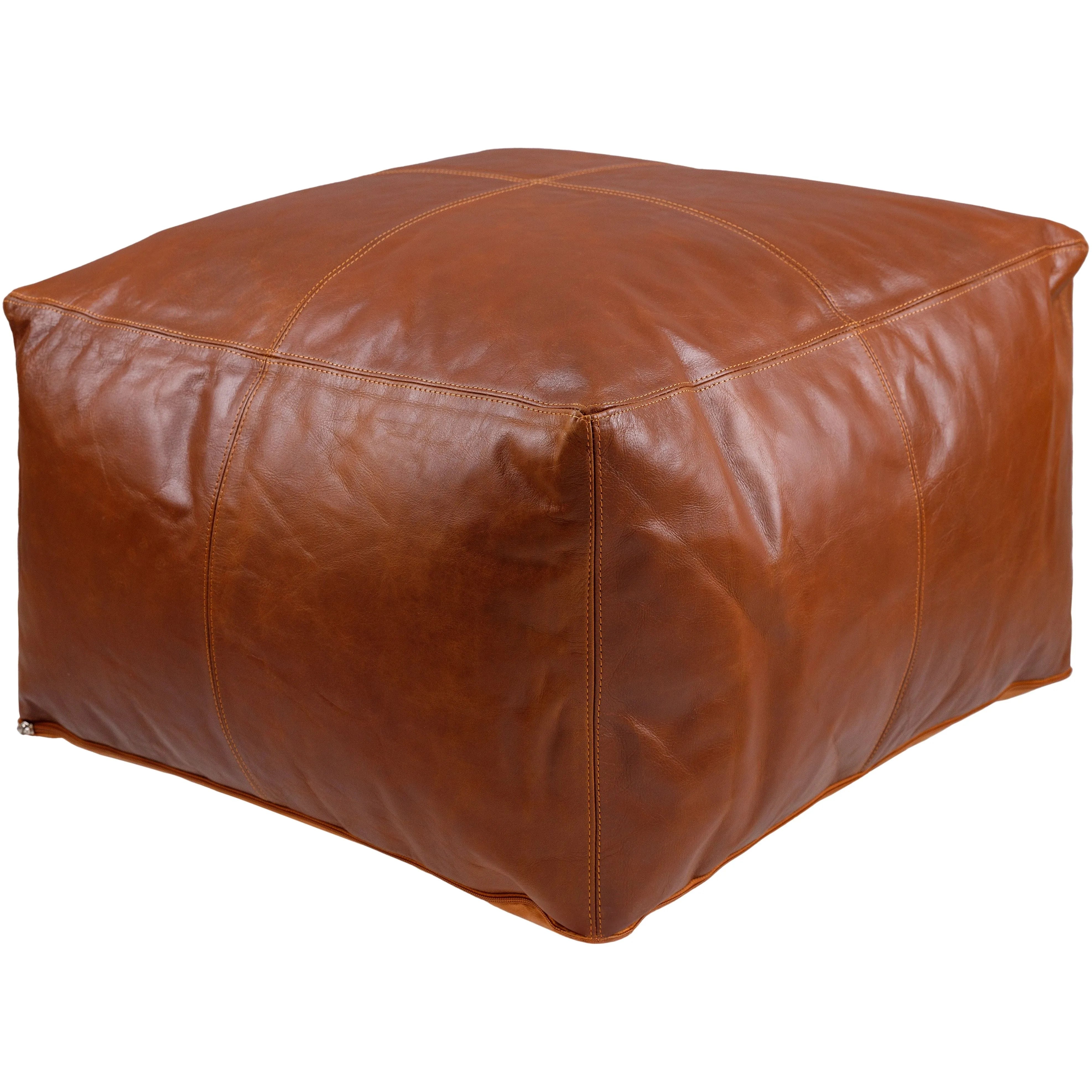 Surya - Barrington Pouf - BIPF001-222213 | Montreal Lighting & Hardware