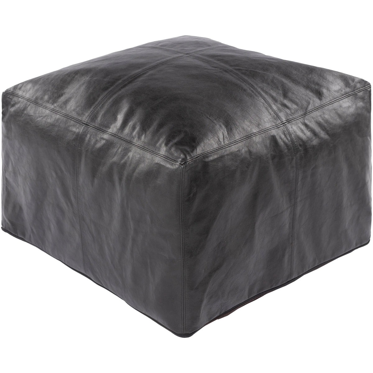 Surya - Barrington Pouf - BIPF002-222213 | Montreal Lighting & Hardware