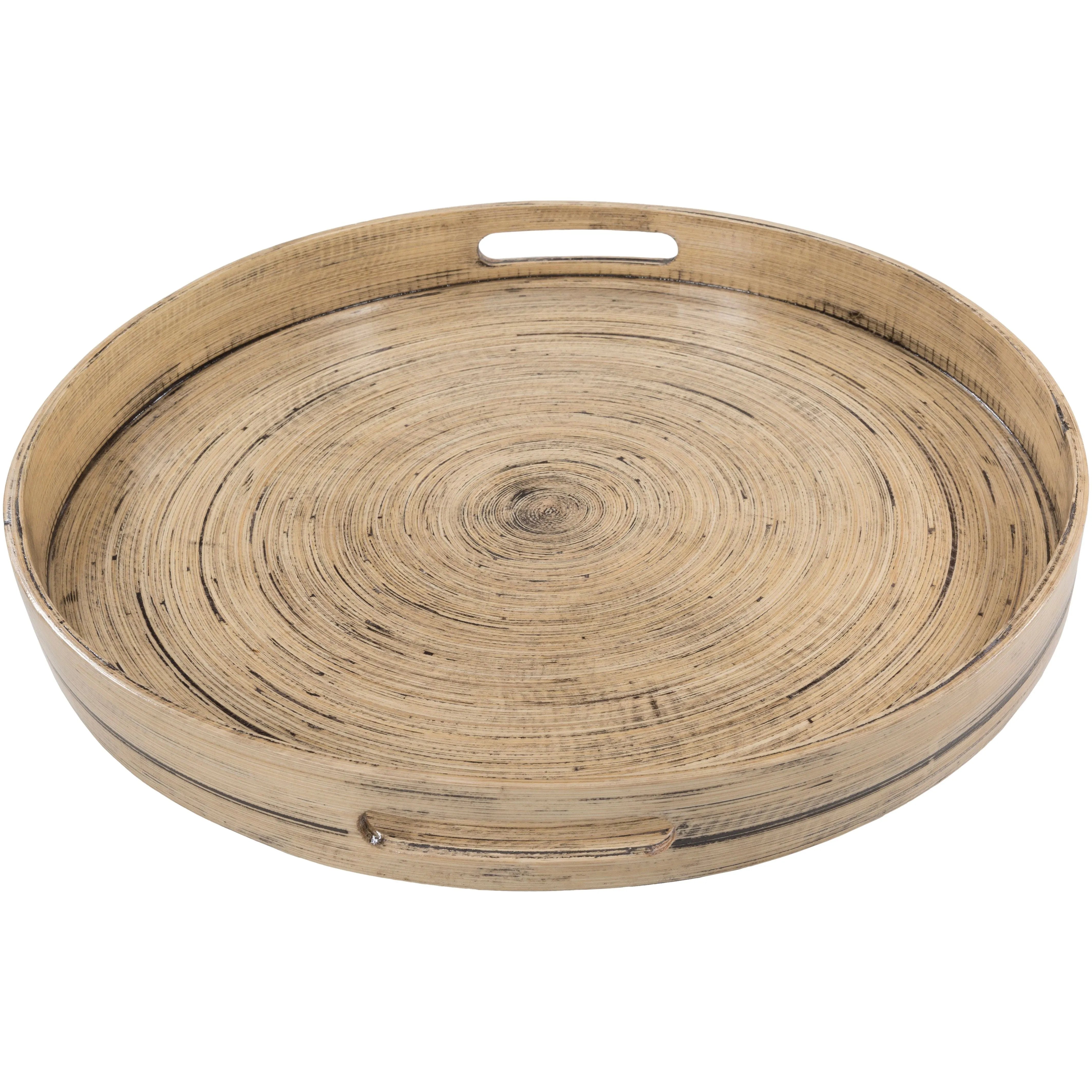 Surya - Cane Garden Decorative Tray - CGN-005 | Montreal Lighting & Hardware