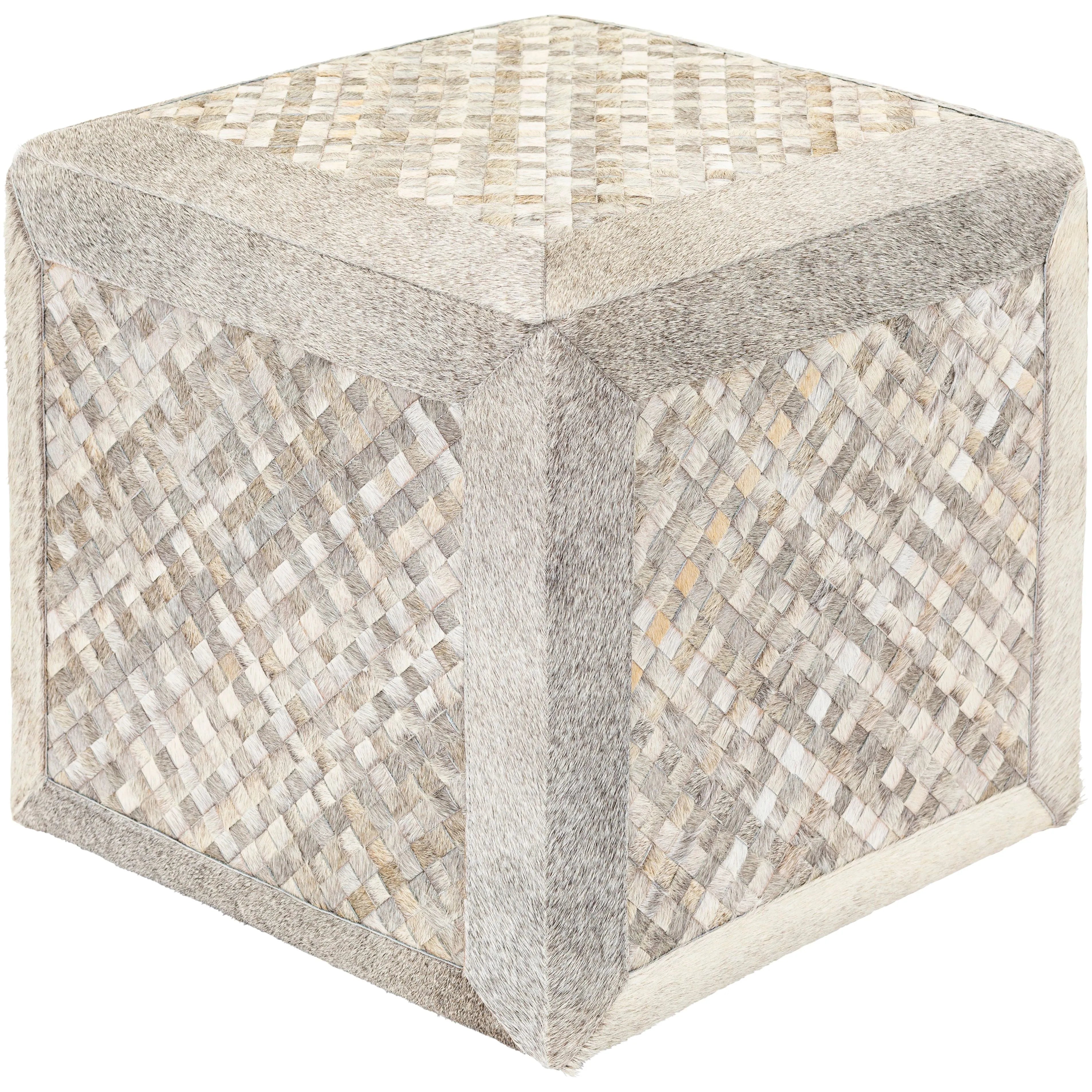 Surya - Houston Ottoman - HOPF001-181818 | Montreal Lighting & Hardware