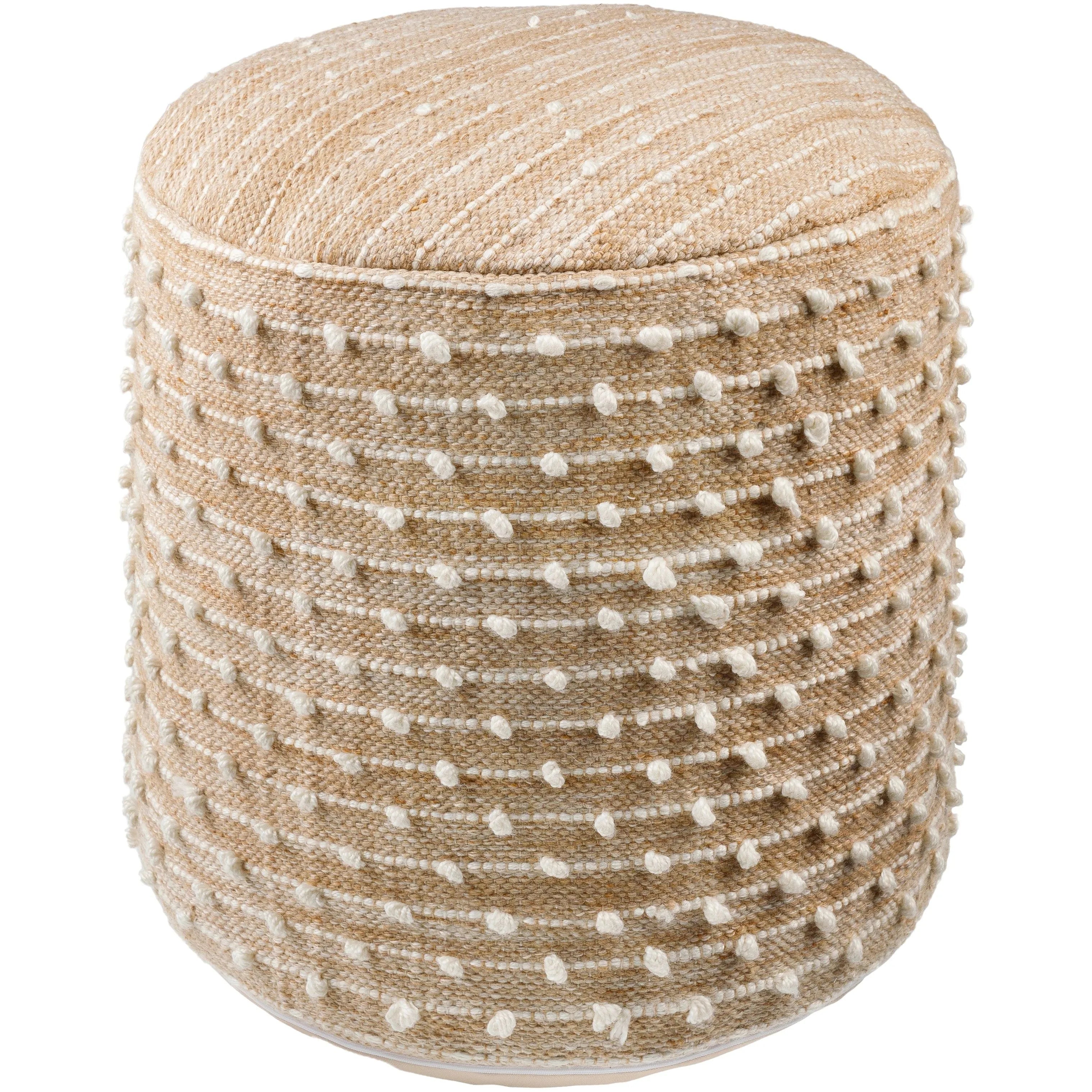 Surya - Imani Pouf - IMPF001-181818 | Montreal Lighting & Hardware