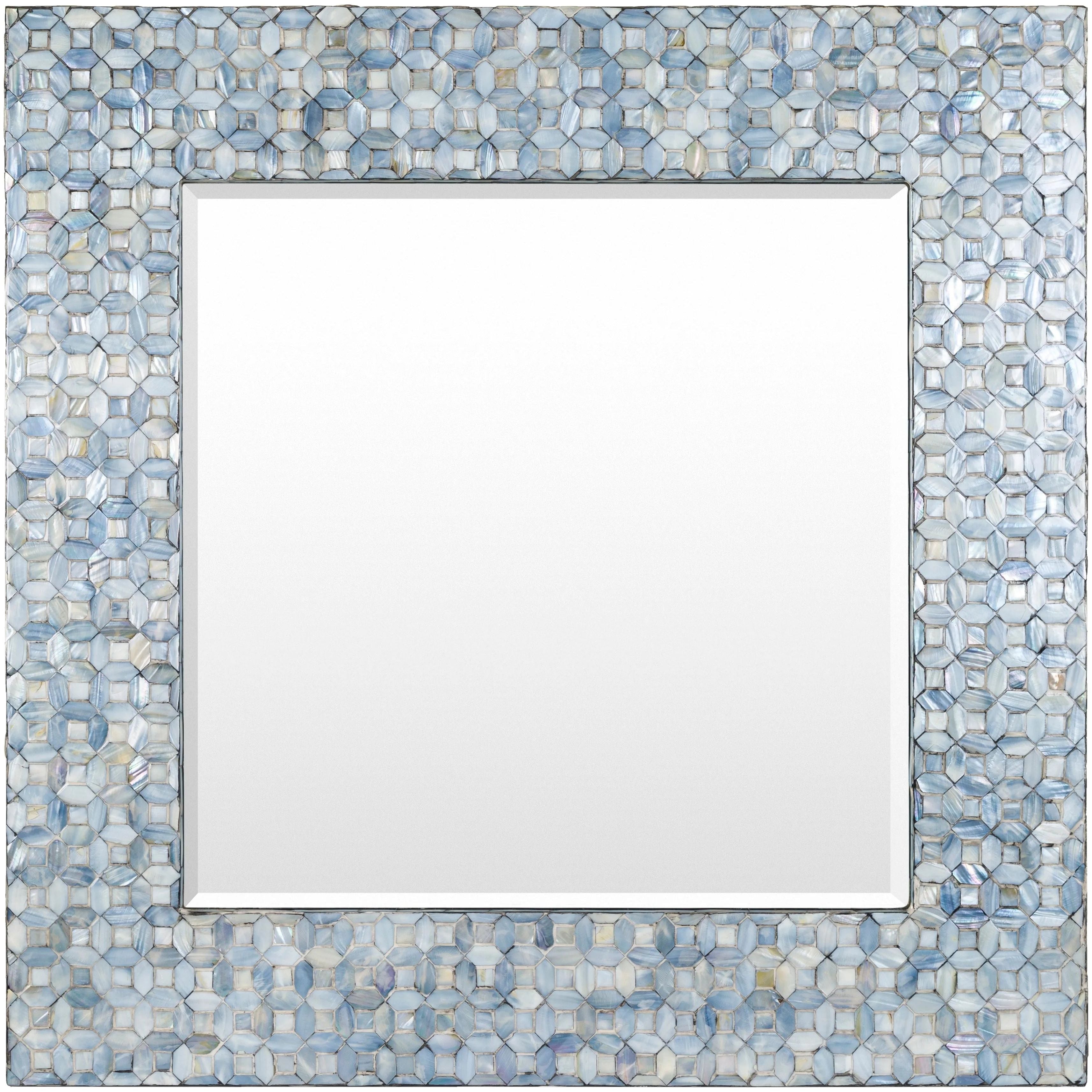 Surya - Iridescent Square Mirror - ISC015-3232 | Montreal Lighting & Hardware