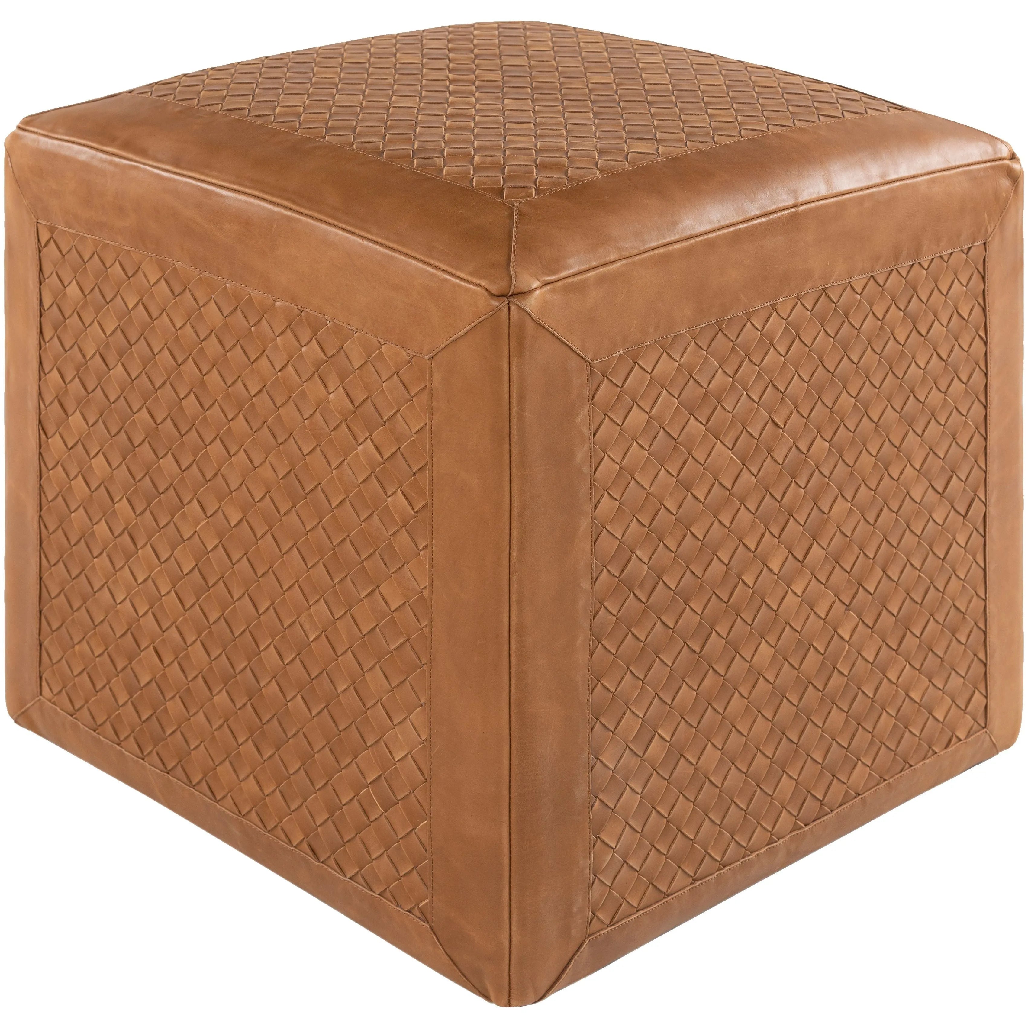 Surya - Lawdon Ottoman - LAPF001-181818 | Montreal Lighting & Hardware