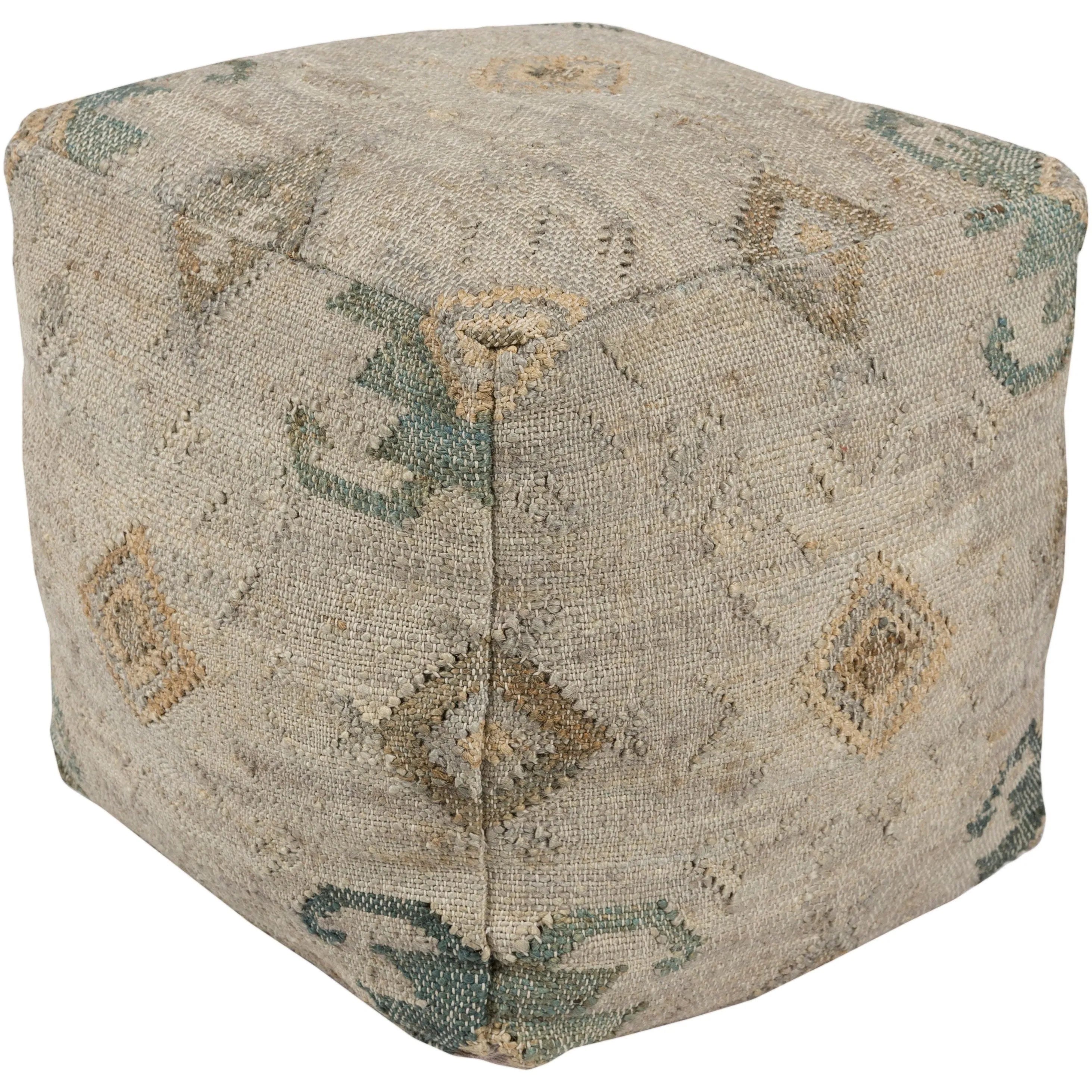 Surya - Lenora Pouf - LNPF002-181818 | Montreal Lighting & Hardware