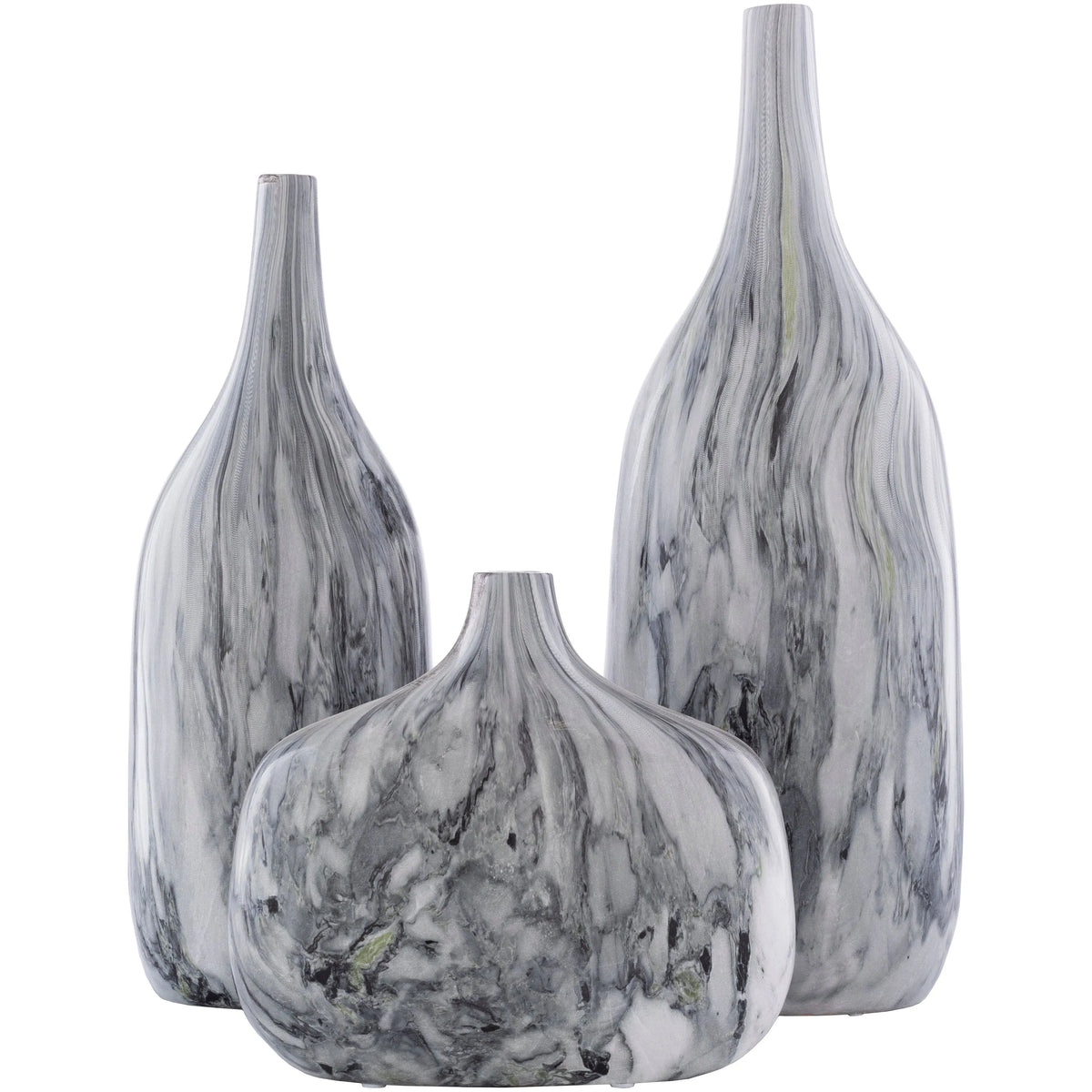 Surya - Marble Vase - MBL003-SET | Montreal Lighting & Hardware