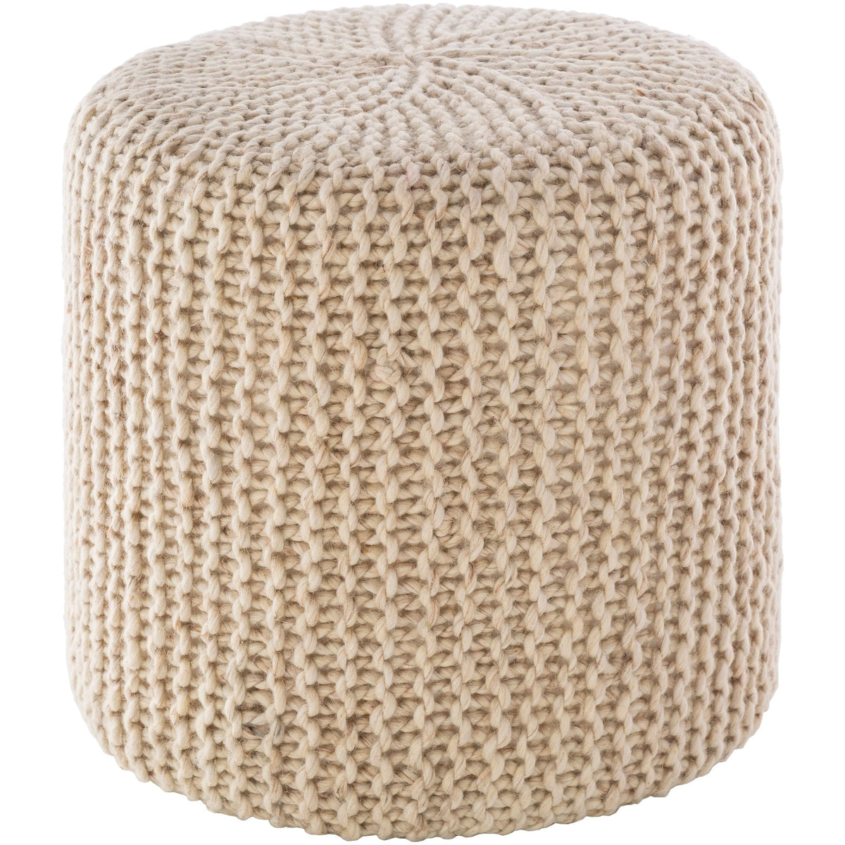 Surya - Prado Pouf - POPF001-181816 | Montreal Lighting & Hardware