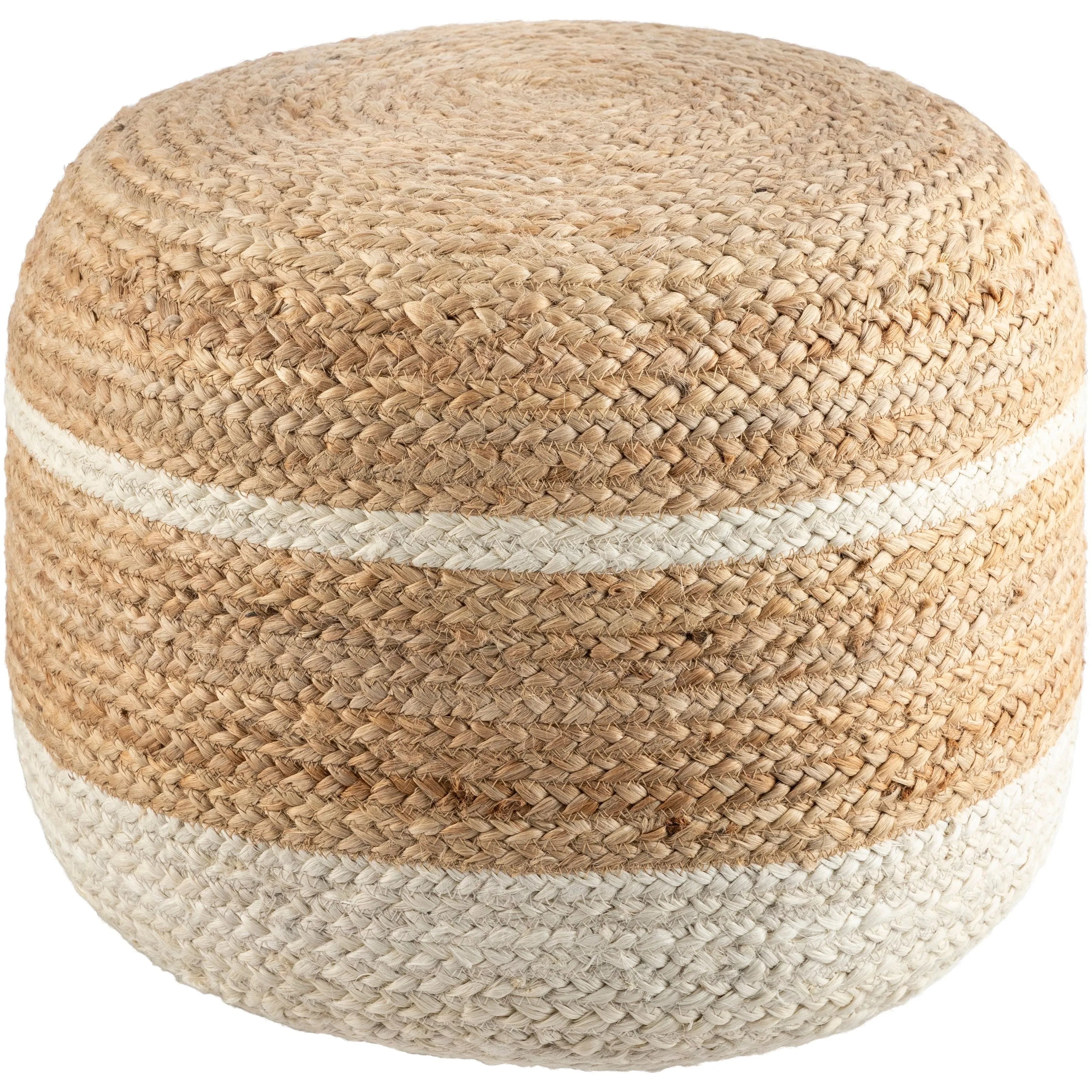 Surya - Saratov Pouf - SVPF001-141818 | Montreal Lighting & Hardware