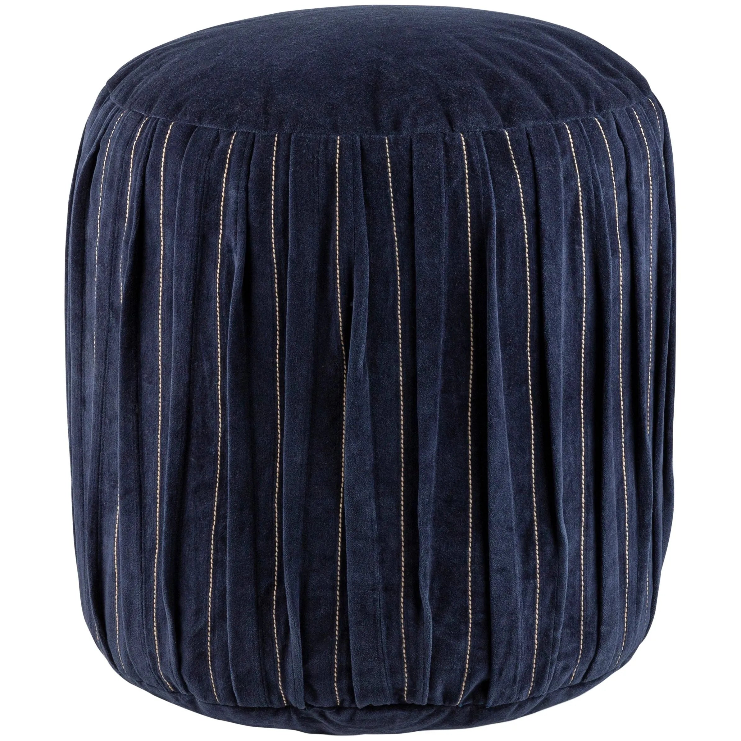 Surya - Vela Pouf - VLPF001-161616 | Montreal Lighting & Hardware