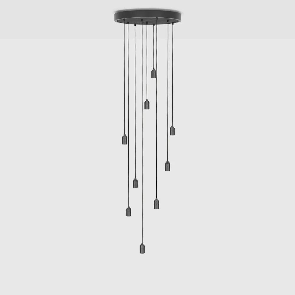 Tala - Nine Pendant - CP-BLK-LRG-GP-01-US | Montreal Lighting & Hardware