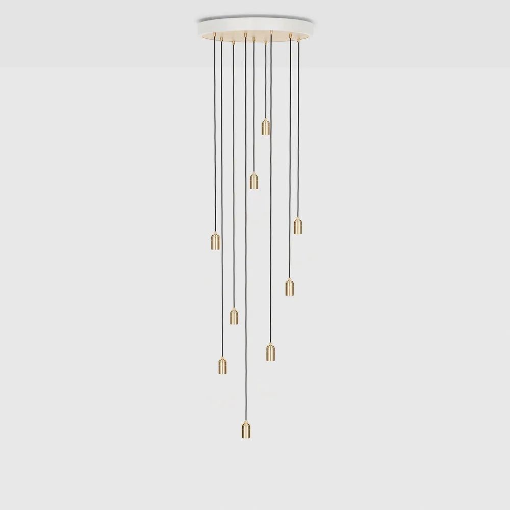 Tala - Nine Pendant - CP-WHT-LRG-BP-01-US | Montreal Lighting & Hardware