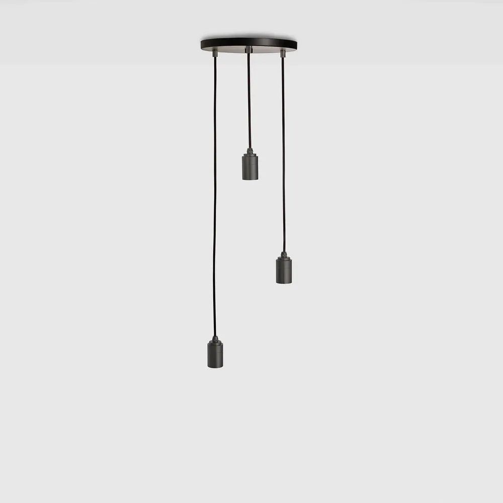 Tala - Triple Pendant - CP-BLK-SML-GP-01-US | Montreal Lighting & Hardware