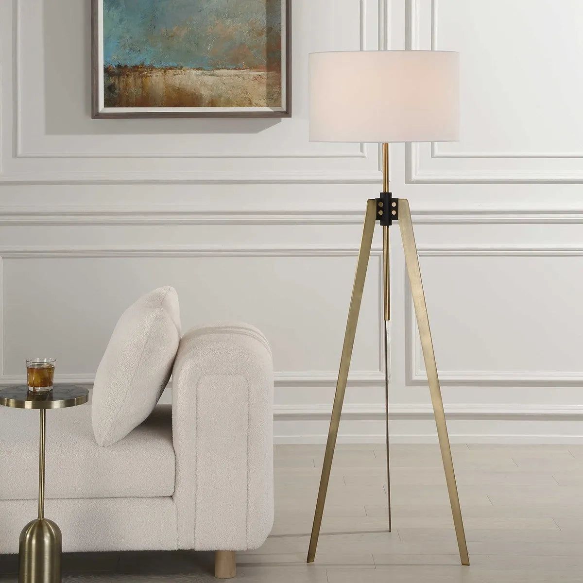 The Uttermost - Anchorage Floor Lamp - 30357 | Montreal Lighting & Hardware