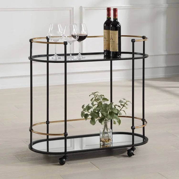 The Uttermost - Andre Bar Cart - 24186 | Montreal Lighting & Hardware