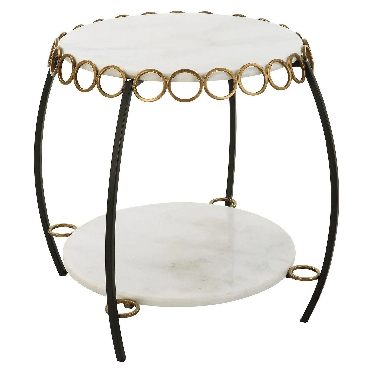 The Uttermost - Chainlink Side Table - 22974 | Montreal Lighting & Hardware