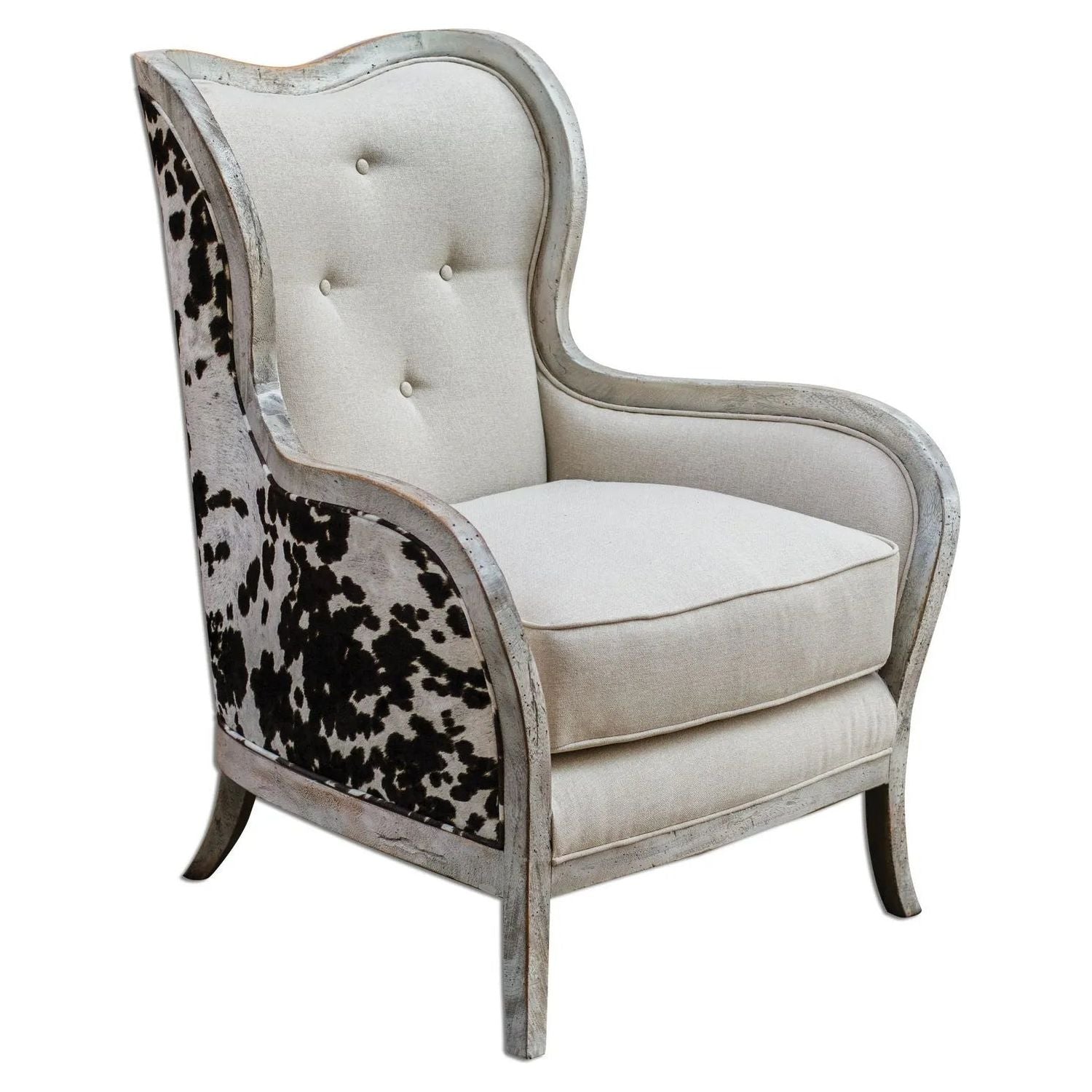 The Uttermost - Chalina Arm Chair - 23611 | Montreal Lighting & Hardware