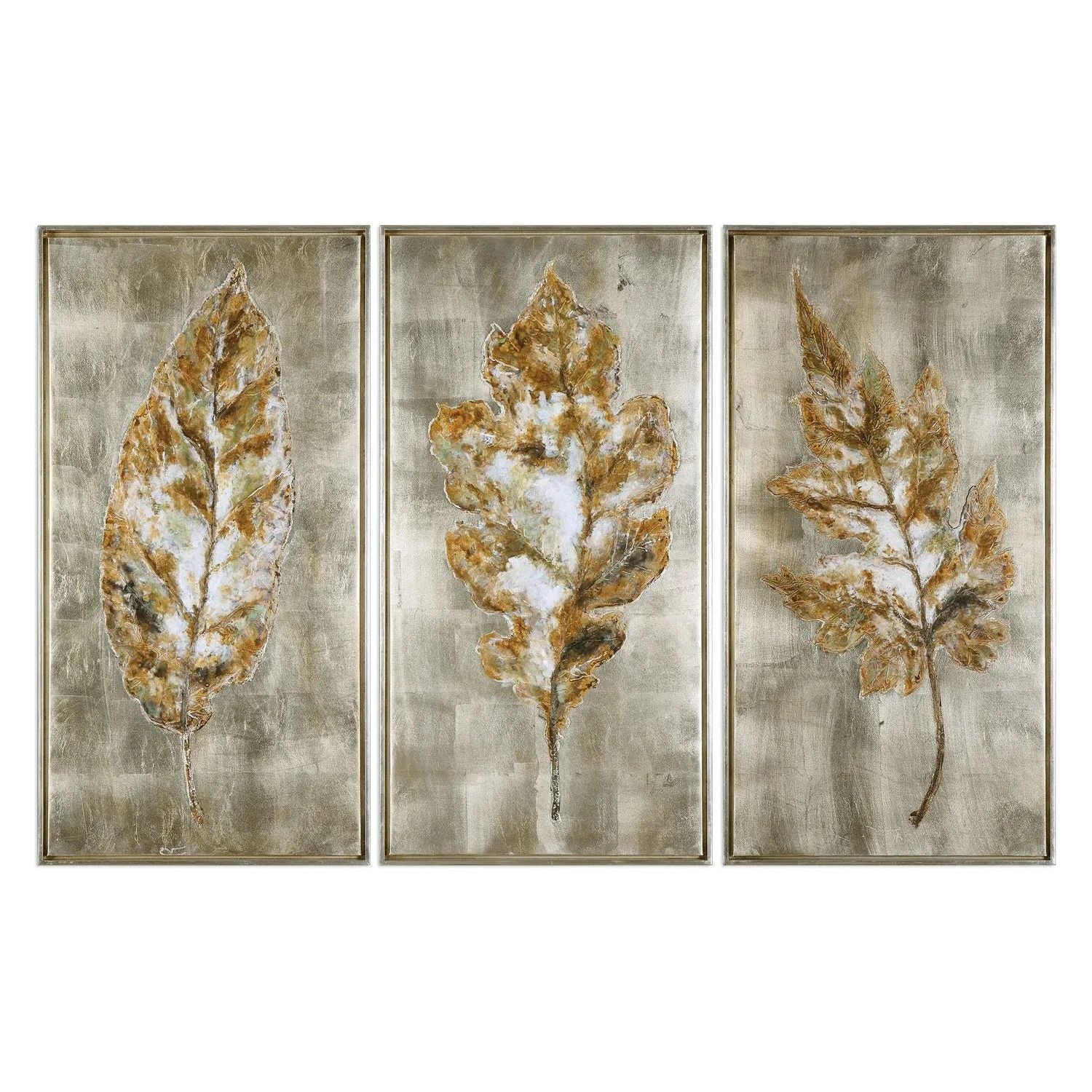 The Uttermost - Champagne Leaves Wall Art - 35334 | Montreal Lighting & Hardware