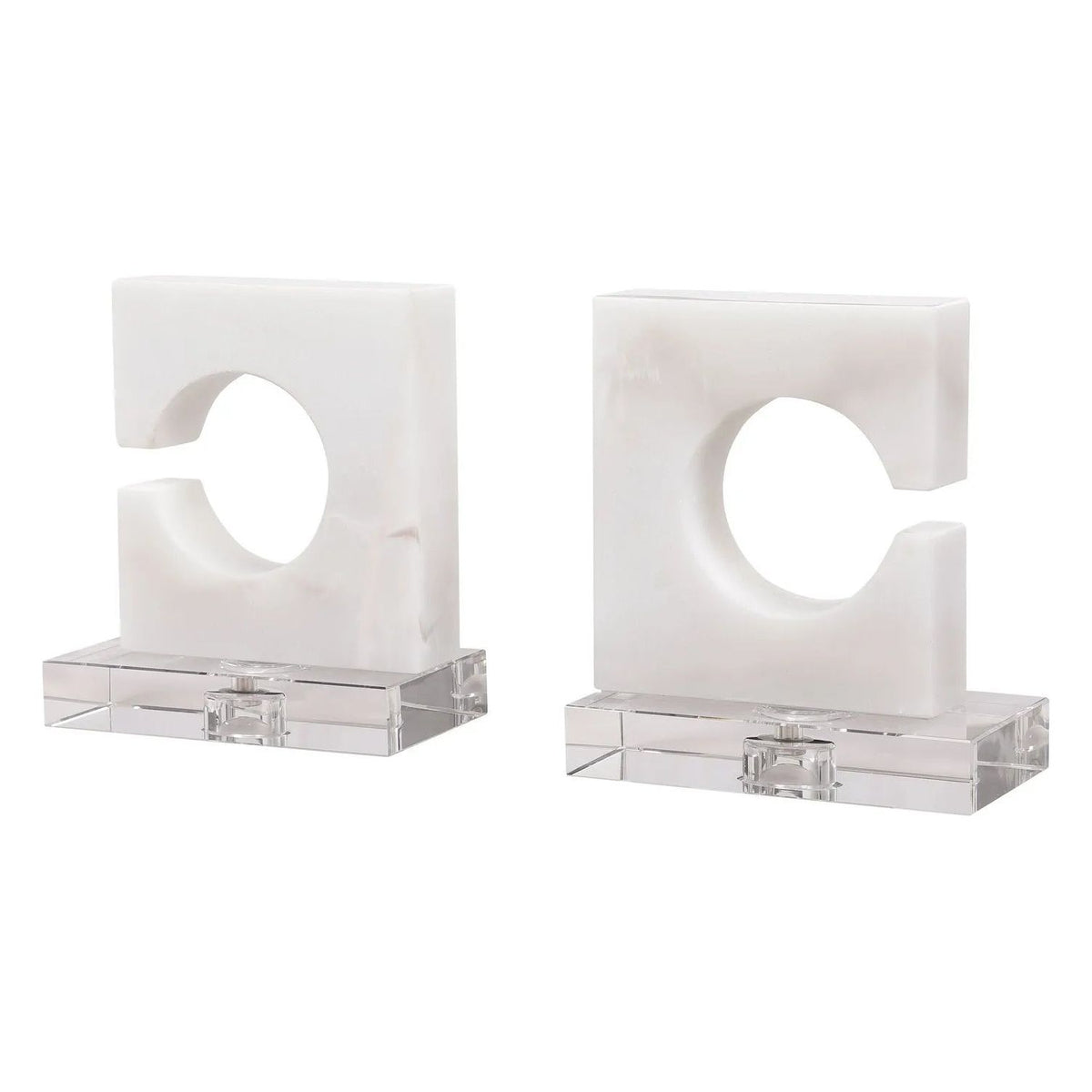 The Uttermost - Clarin Bookends - Set of 2 - 17864 | Montreal Lighting & Hardware