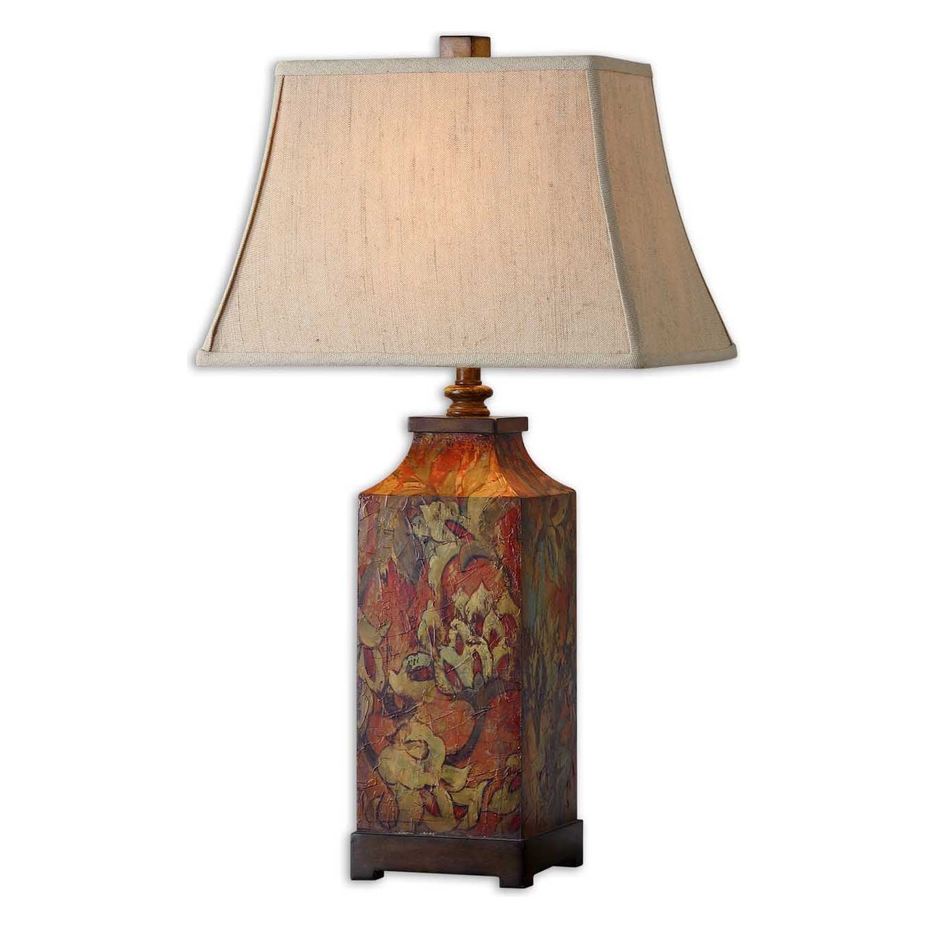 The Uttermost - Colorful Flowers Table Lamp - 27678 | Montreal Lighting & Hardware