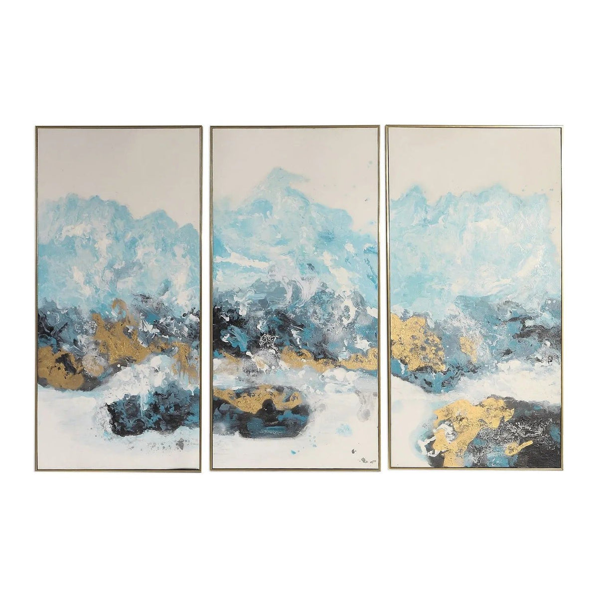 The Uttermost - Crashing Waves Wall Art - Set of 3 - 34370 | Montreal Lighting & Hardware