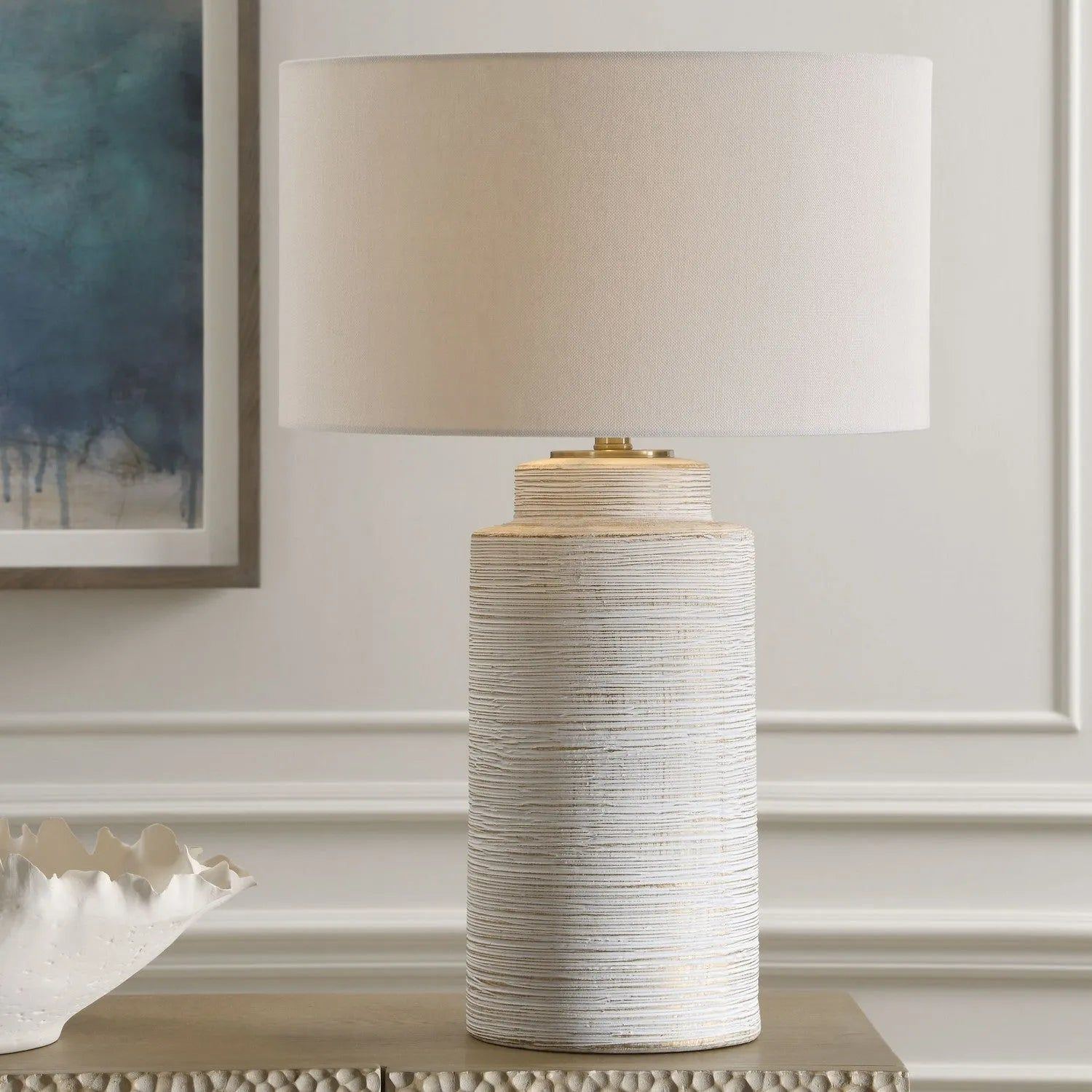 The Uttermost - Crimp Table Lamp - 30419 | Montreal Lighting & Hardware