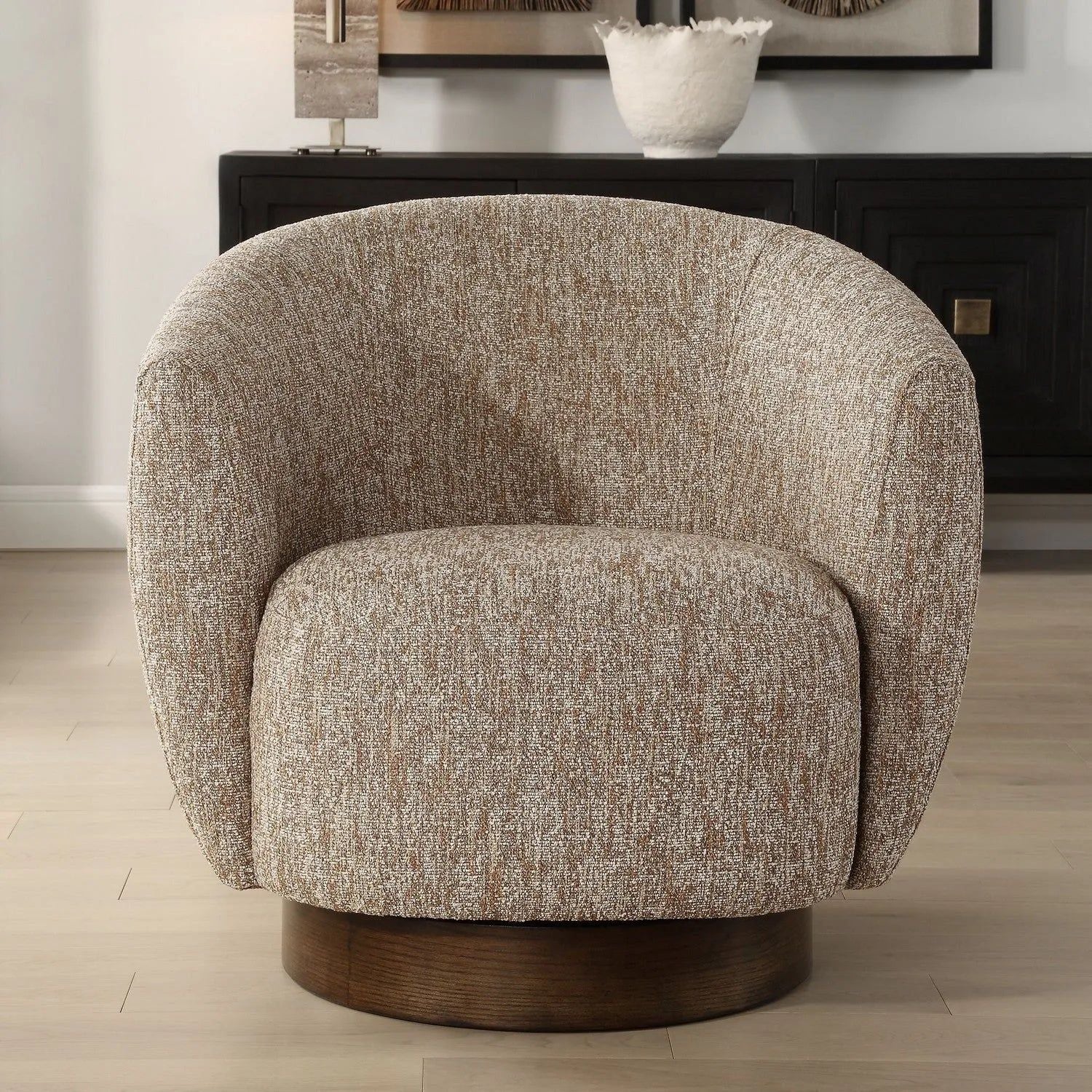 The Uttermost - Dunes Swivel Chair - 23842 | Montreal Lighting & Hardware