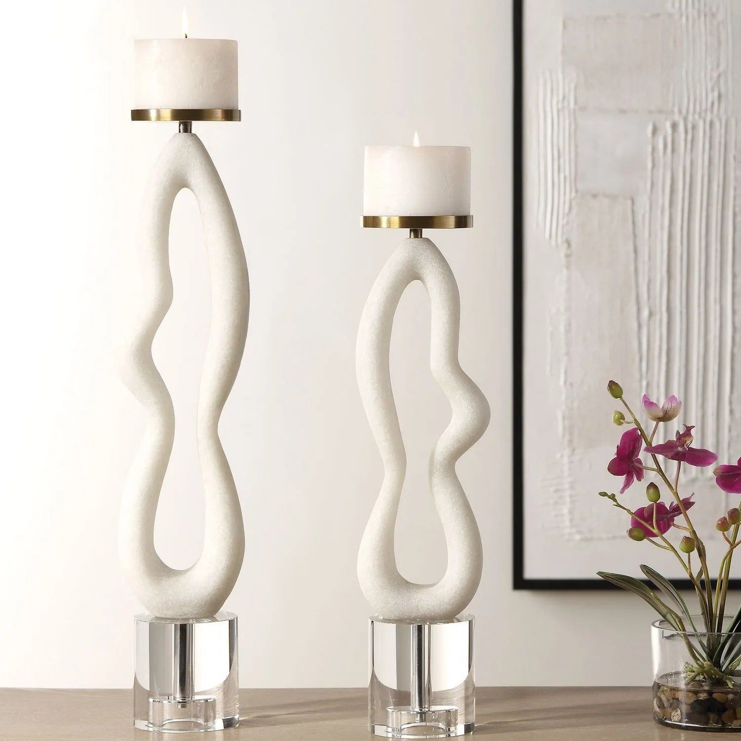 The Uttermost - Feamelo Candleholders - Set of 2 - 18160 | Montreal Lighting & Hardware