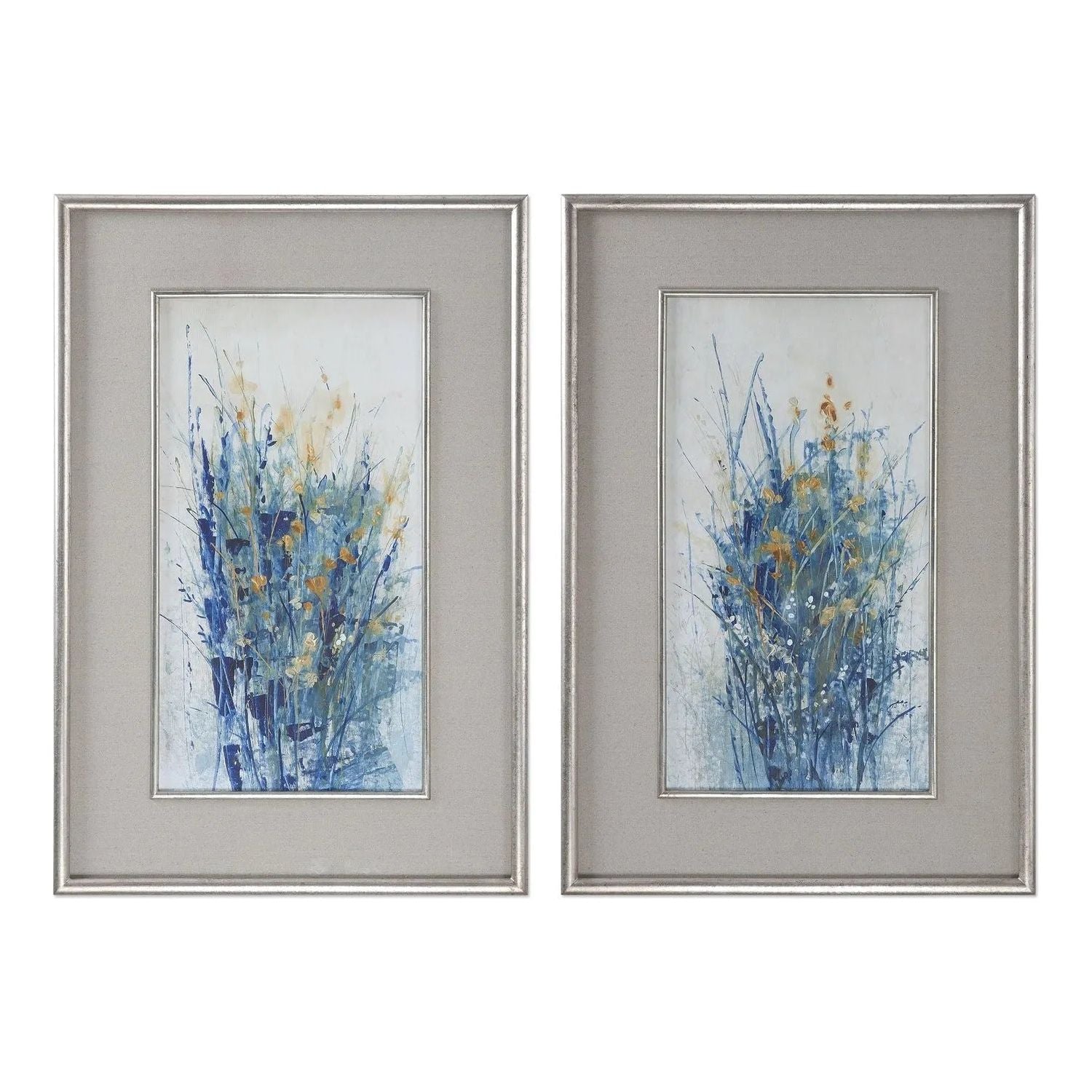 The Uttermost - Indigo Florals Wall Art - 41558 | Montreal Lighting & Hardware