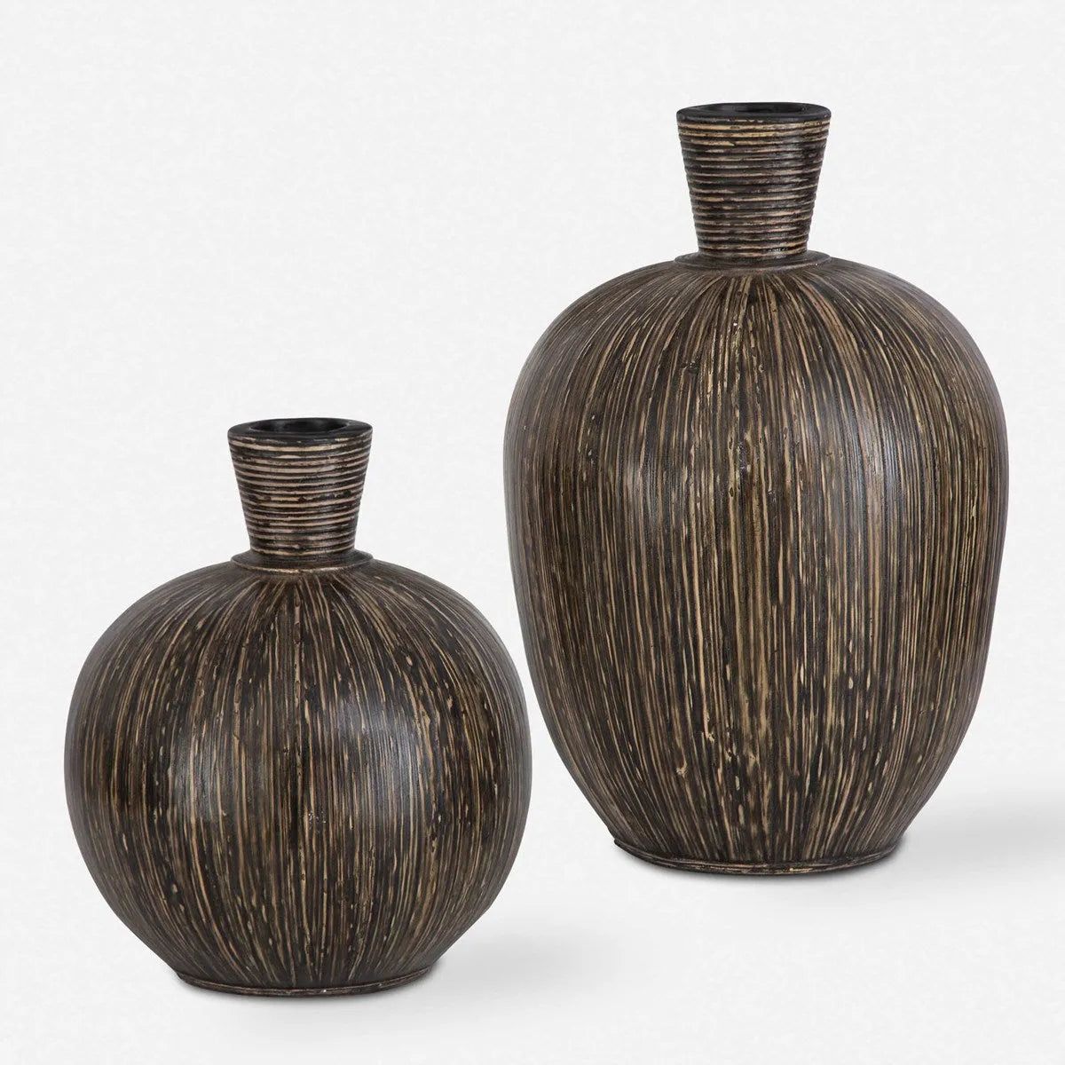 The Uttermost - Islander Vases - Set of 2 - 17116 | Montreal Lighting & Hardware