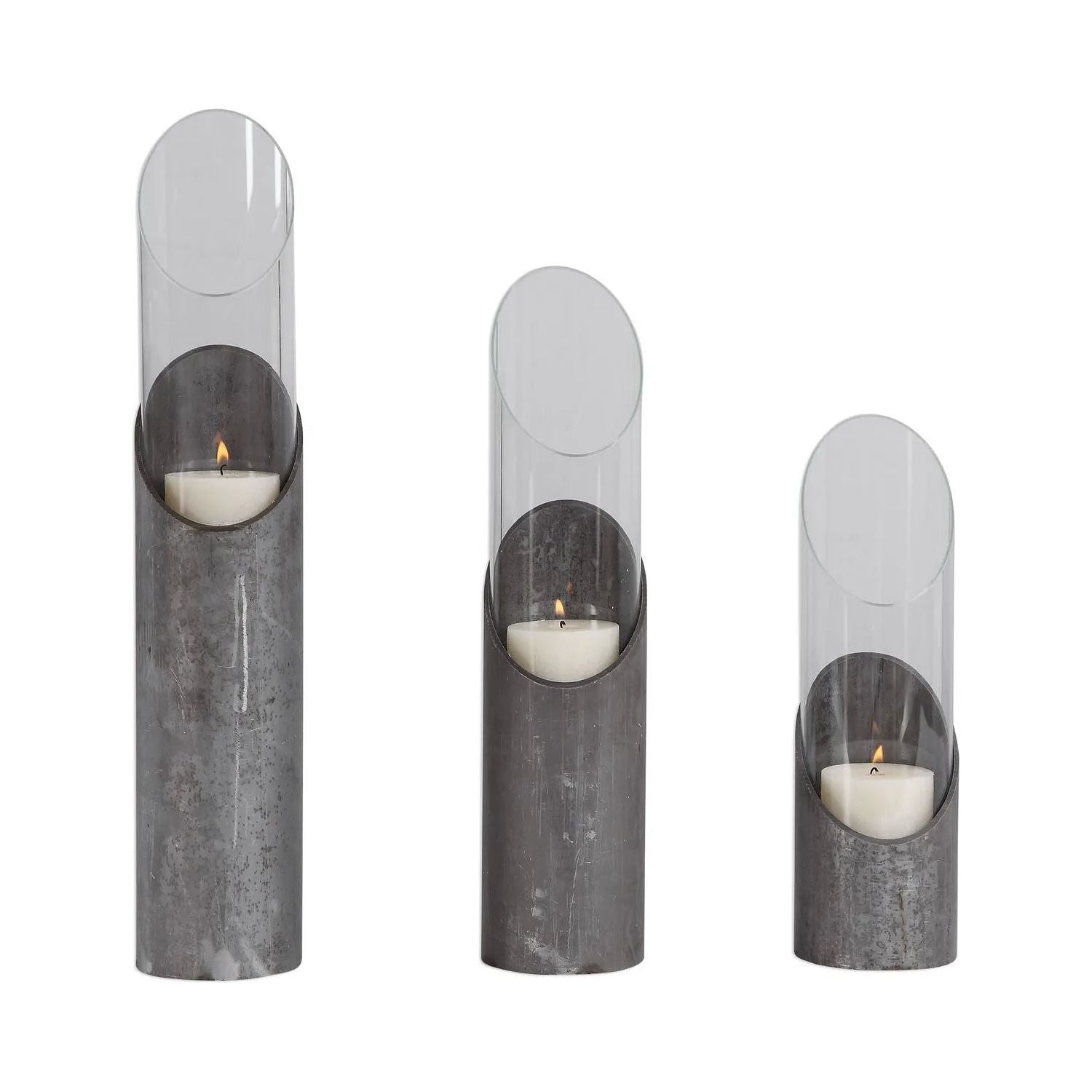 The Uttermost - Karter Candleholders, Set/3 - 17518 | Montreal Lighting & Hardware