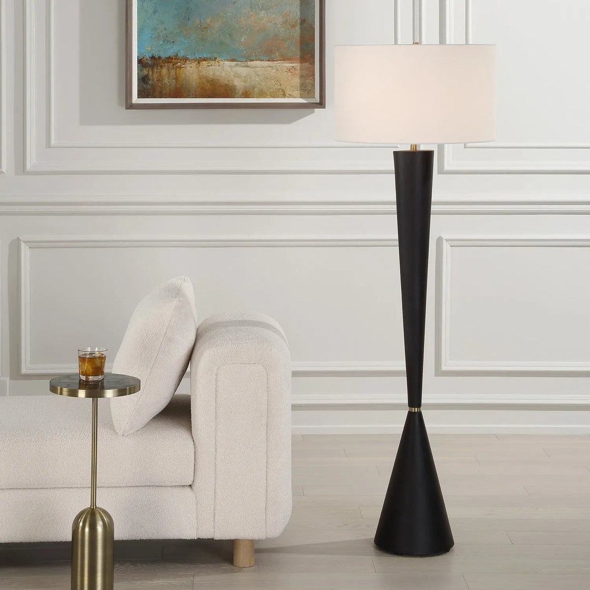 The Uttermost - Layla Floor Lamp - 30351 | Montreal Lighting & Hardware