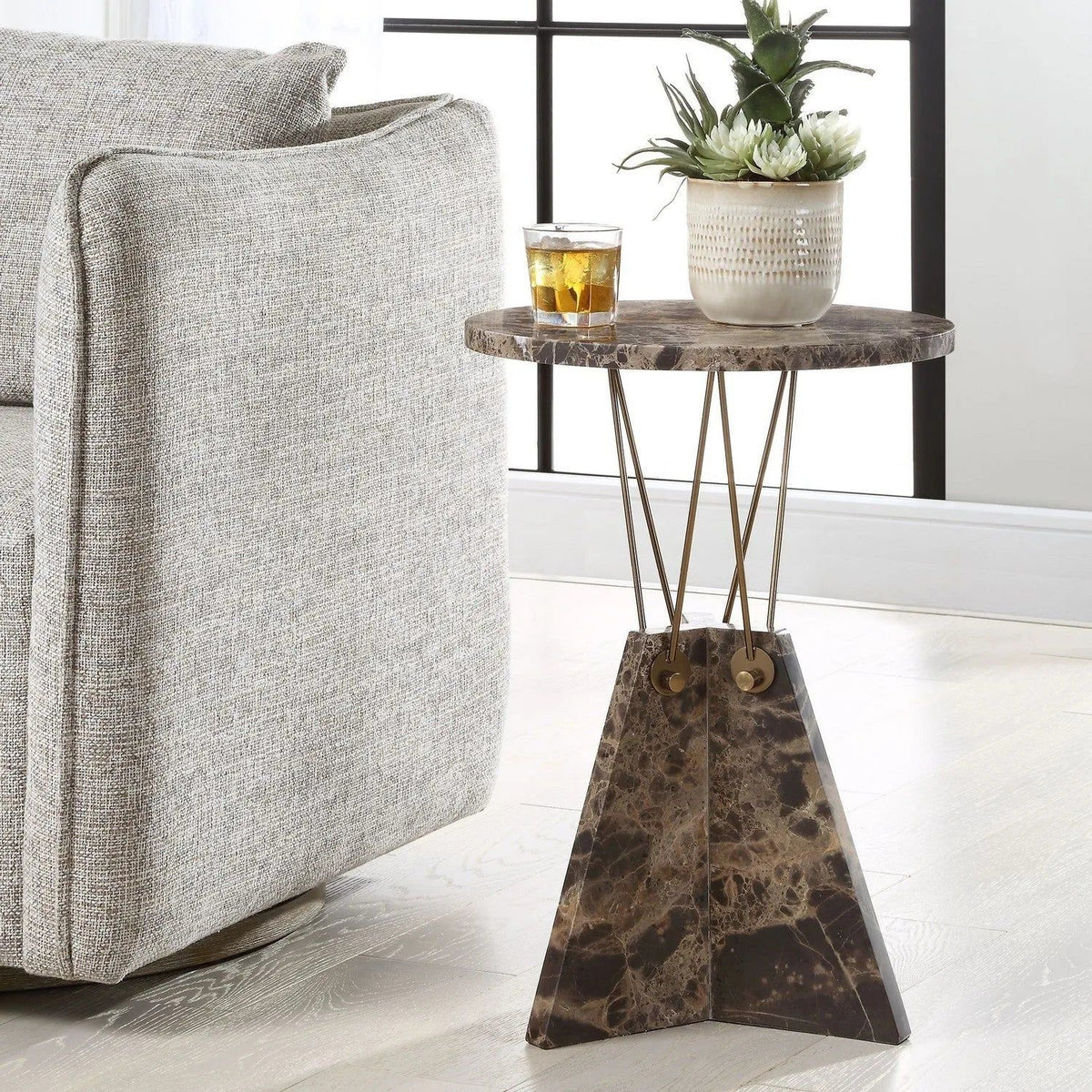 The Uttermost - Levitate Accent Table - 50002 | Montreal Lighting & Hardware