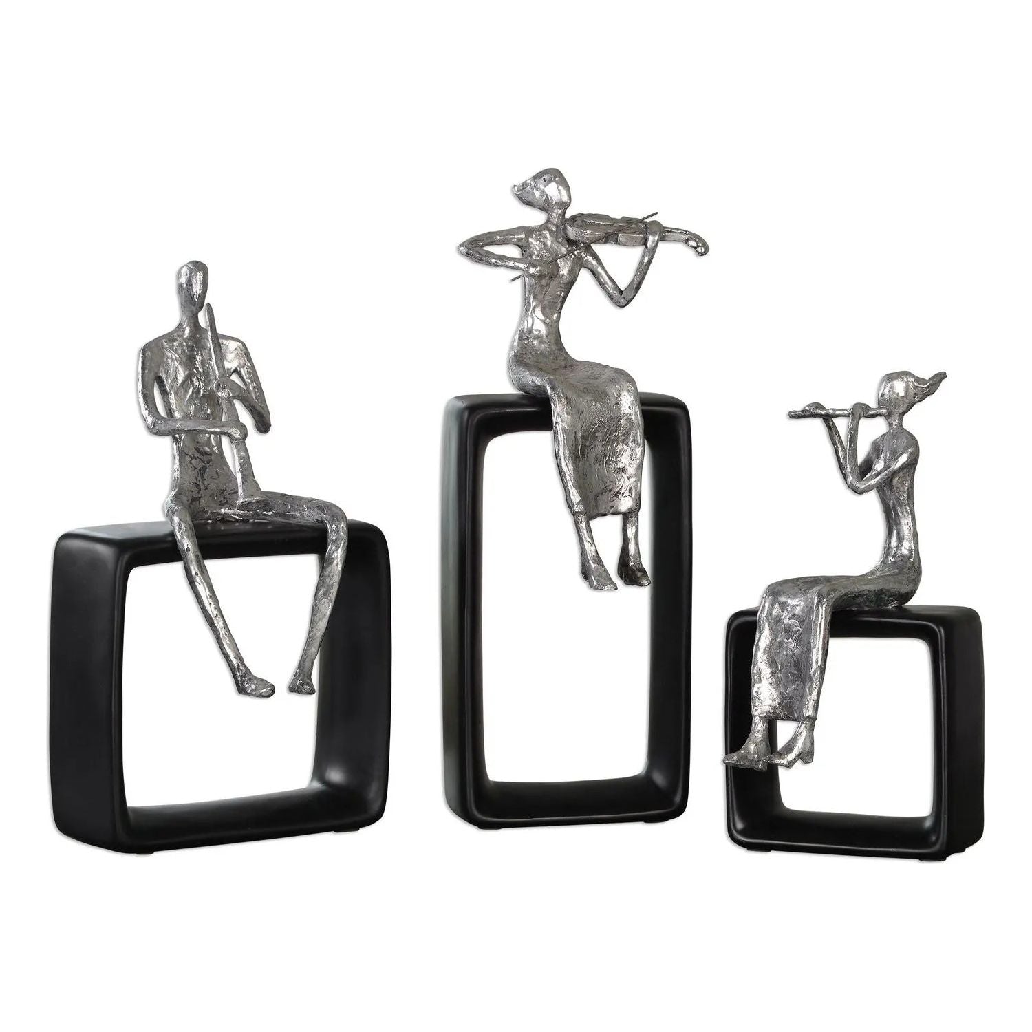 The Uttermost - Musical Ensemble Statues - Set of 3 - 20062 | Montreal Lighting & Hardware