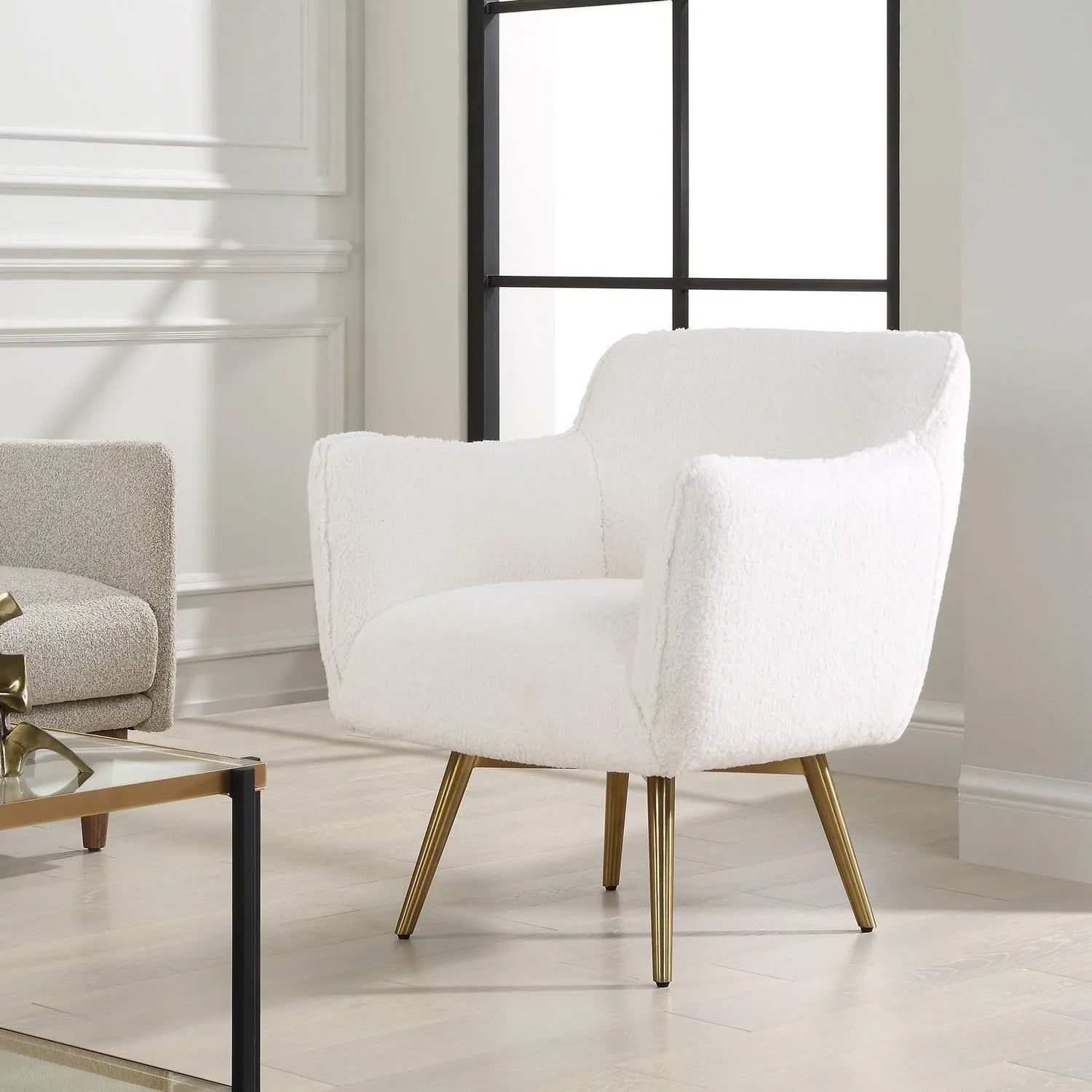 The Uttermost - Oasis Swivel Chair - 23805 | Montreal Lighting & Hardware