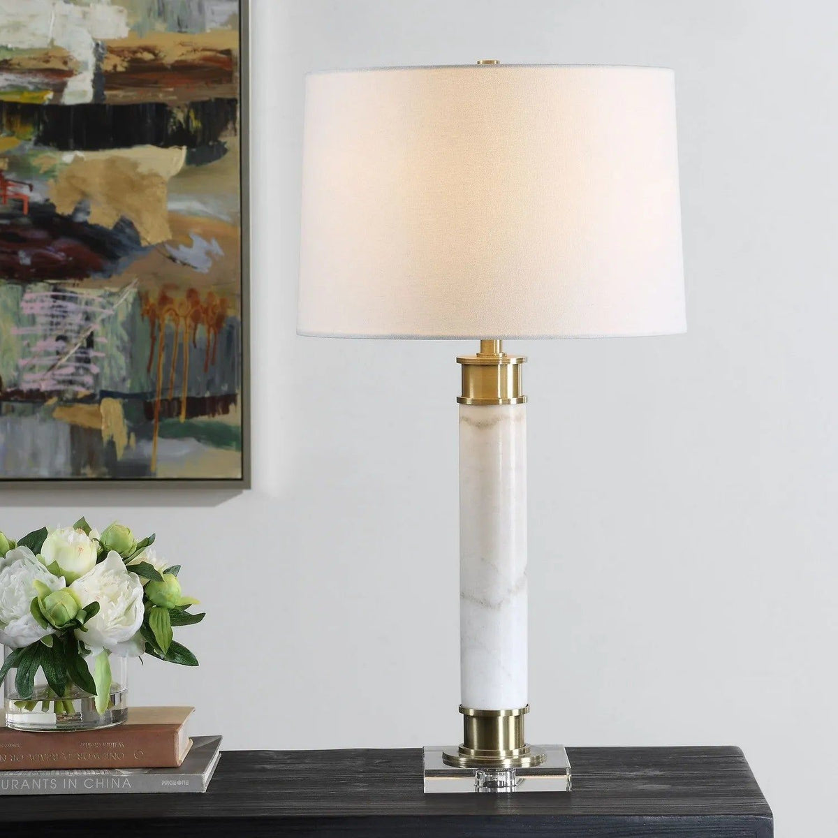 The Uttermost - Plinth Table Lamp - 30401-1 | Montreal Lighting & Hardware