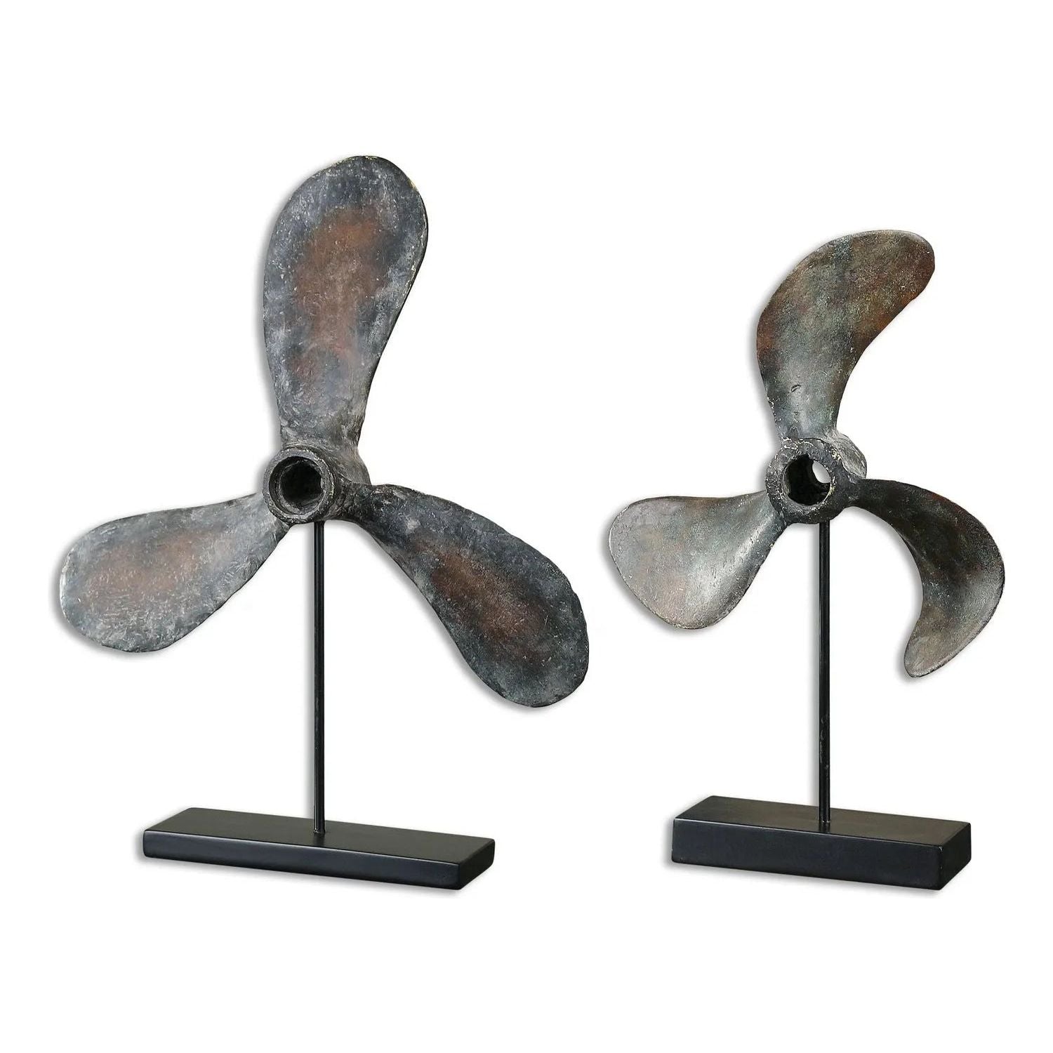 The Uttermost - Propellers Sculpture, Set/2 - 19947 | Montreal Lighting & Hardware