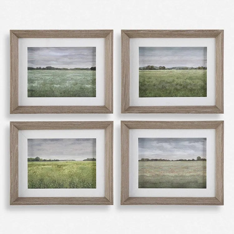 The Uttermost - Quiet Meadows Framed Prints, S/4 - 32317 | Montreal Lighting & Hardware