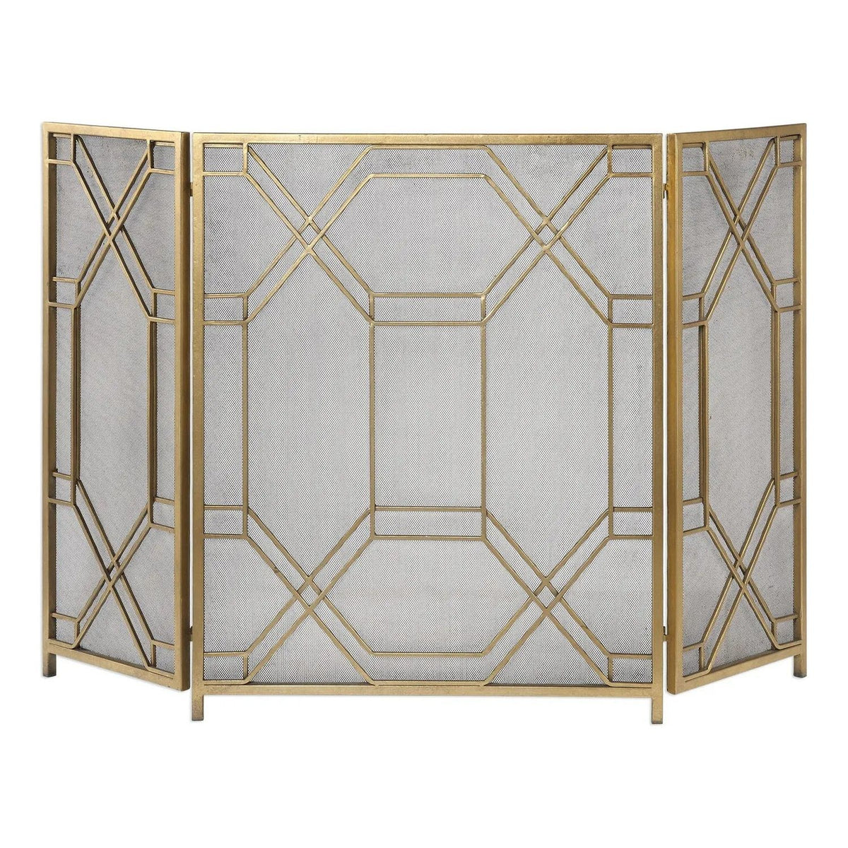 The Uttermost - Rosen Fireplace Screen - 18707 | Montreal Lighting & Hardware