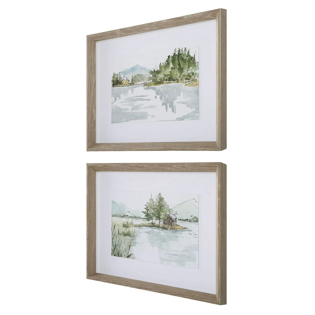 The Uttermost - Serene Framed Prints, Set/2 - 32288 | Montreal Lighting & Hardware