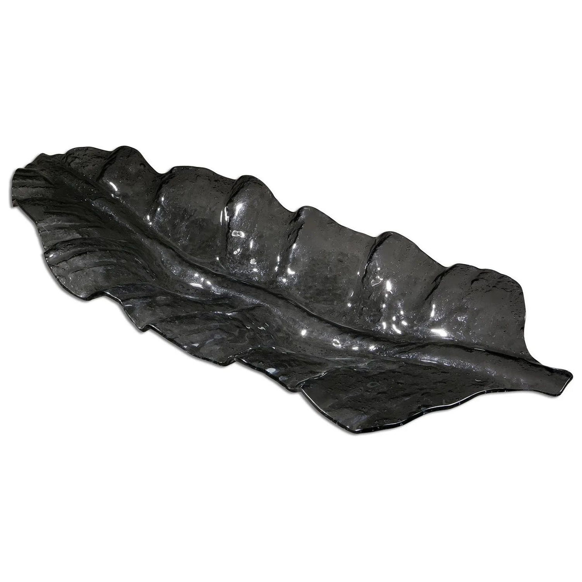 The Uttermost - Smoked Leaf Tray - 19862 | Montreal Lighting & Hardware