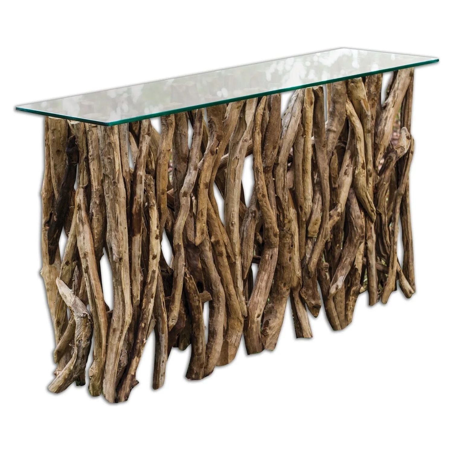 The Uttermost - Teak Wood Console - 25593 | Montreal Lighting & Hardware