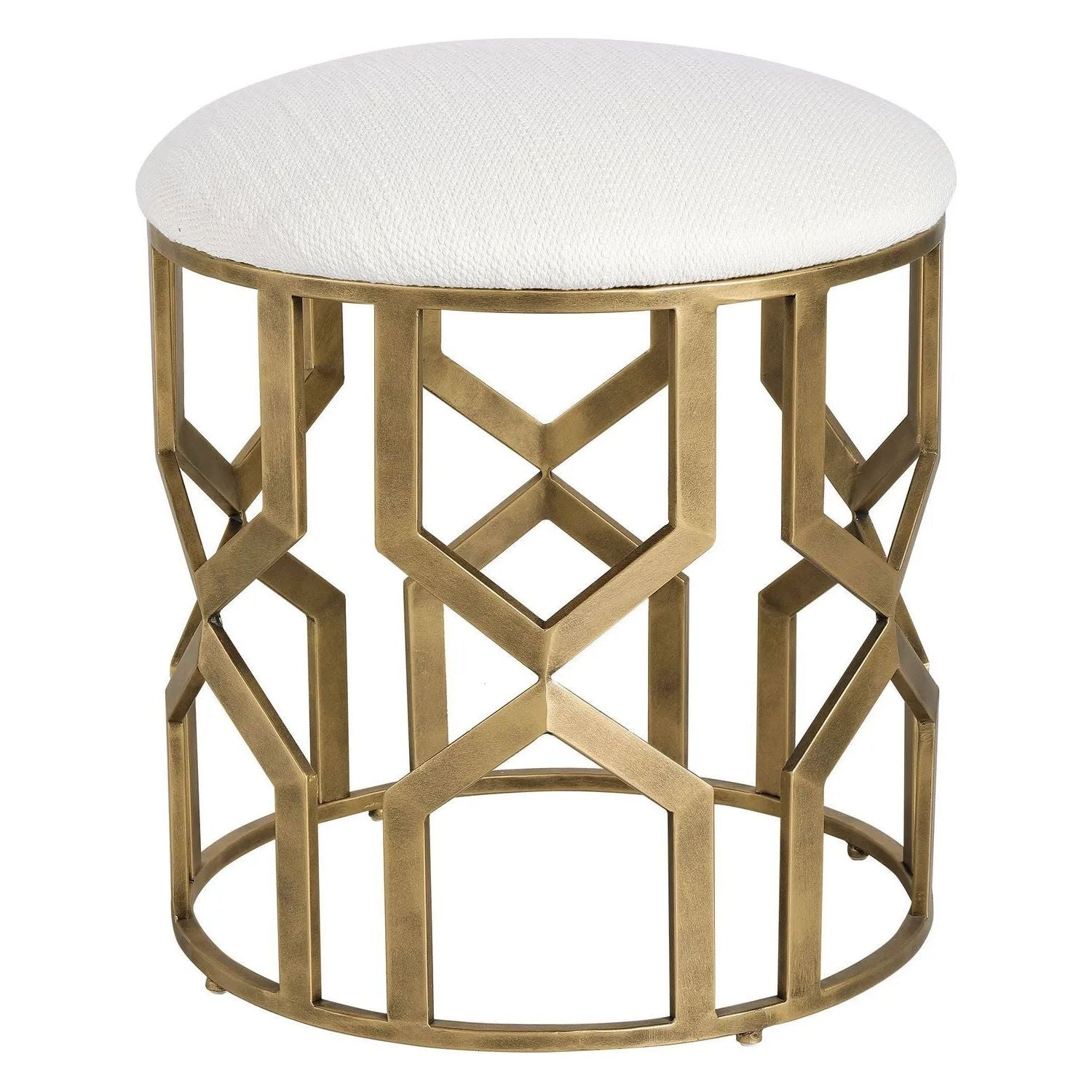 The Uttermost - Trellis Accent Stool - 23579 | Montreal Lighting & Hardware