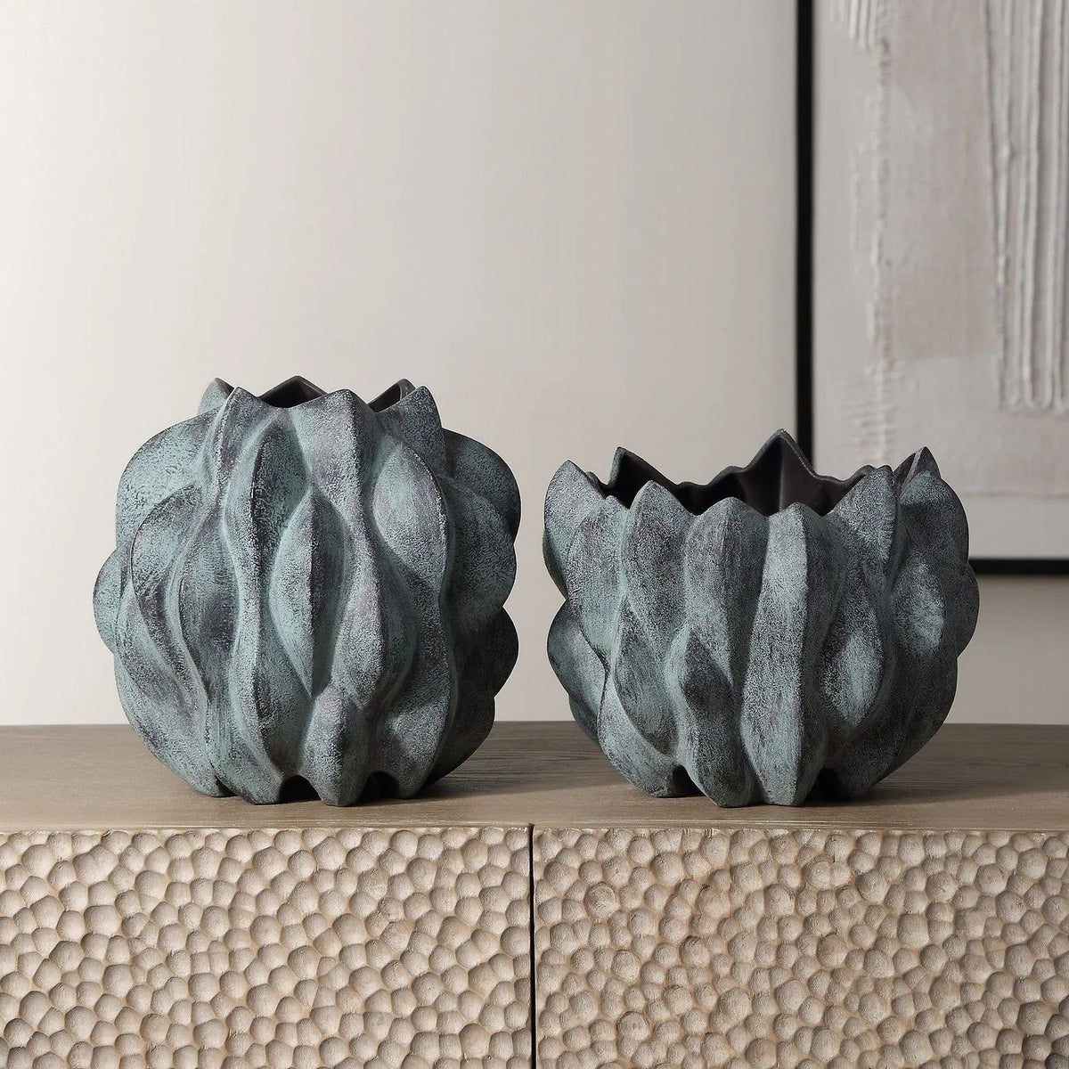 The Uttermost - Verdant Vases - Set of 2 - 18168 | Montreal Lighting & Hardware