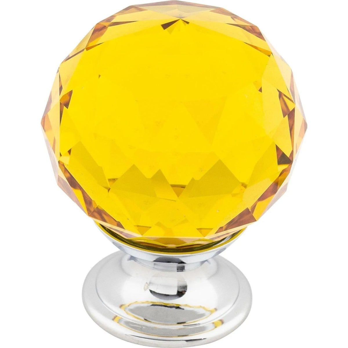 Top Knobs - Amber Crystal Knob - TK112PC | Montreal Lighting & Hardware